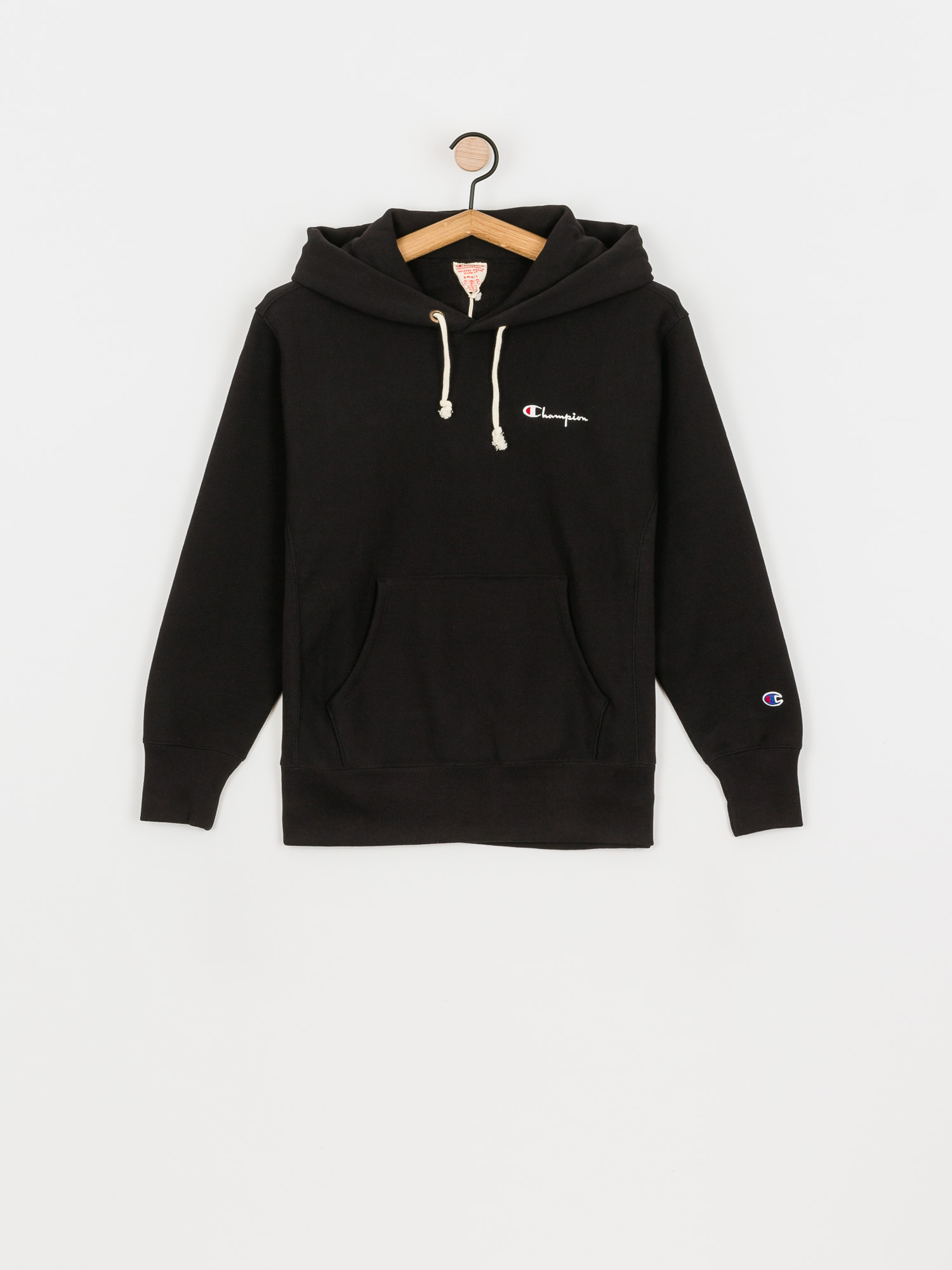 Mikina s kapucí Champion Sweatshirt HD 113150 Wmn (nbk)