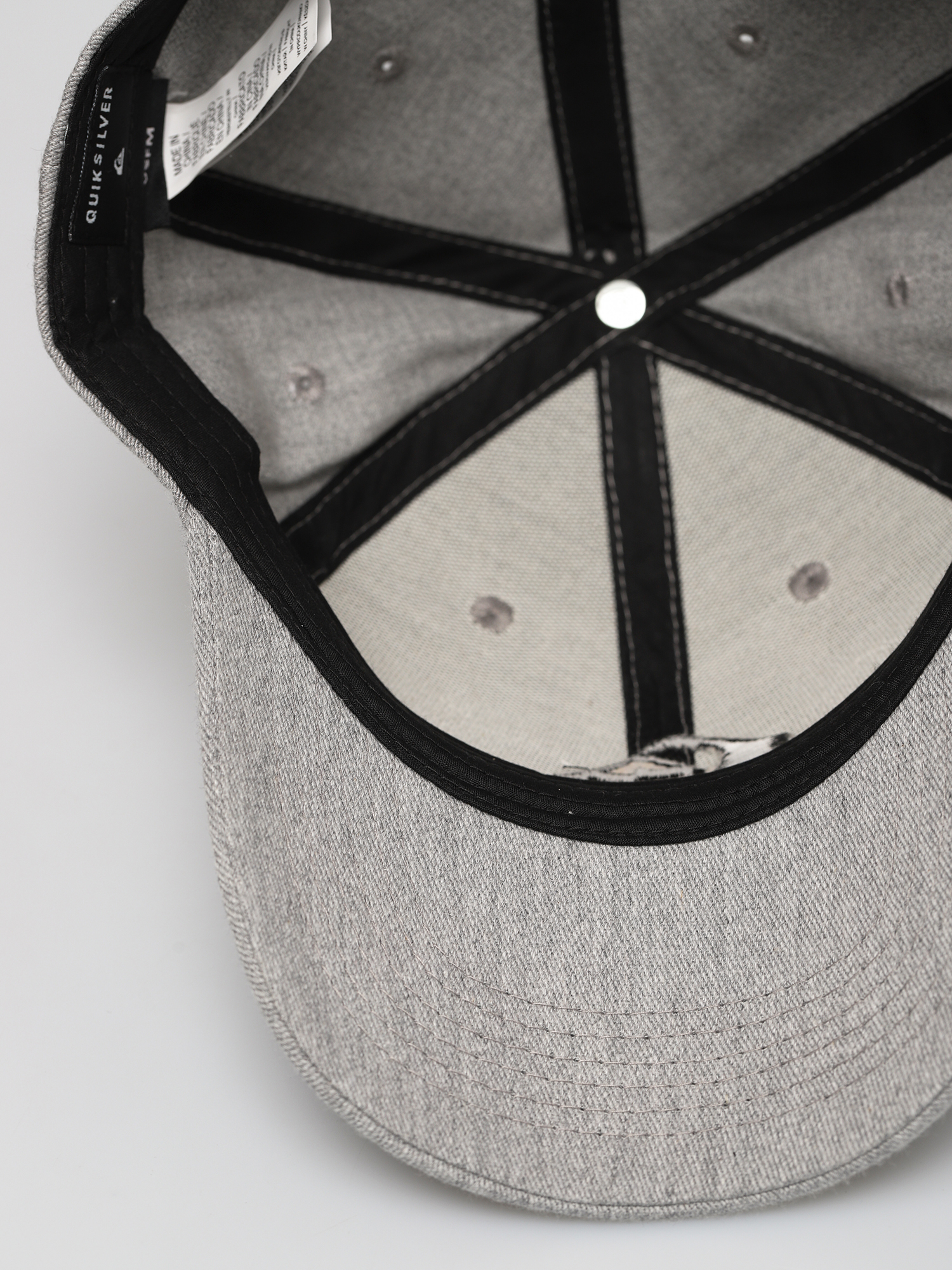 Kšiltovka  Quiksilver Decades ZD (light grey heather)