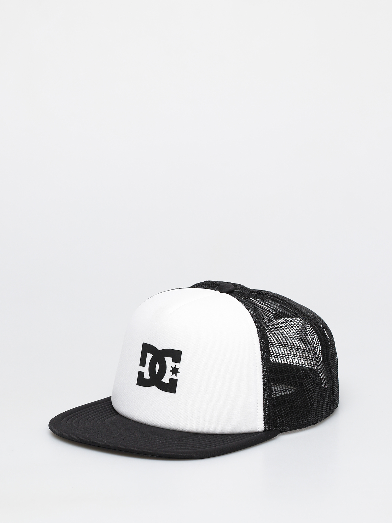 Kšiltovka DC Gas Station Trucker ZD (white/black)
