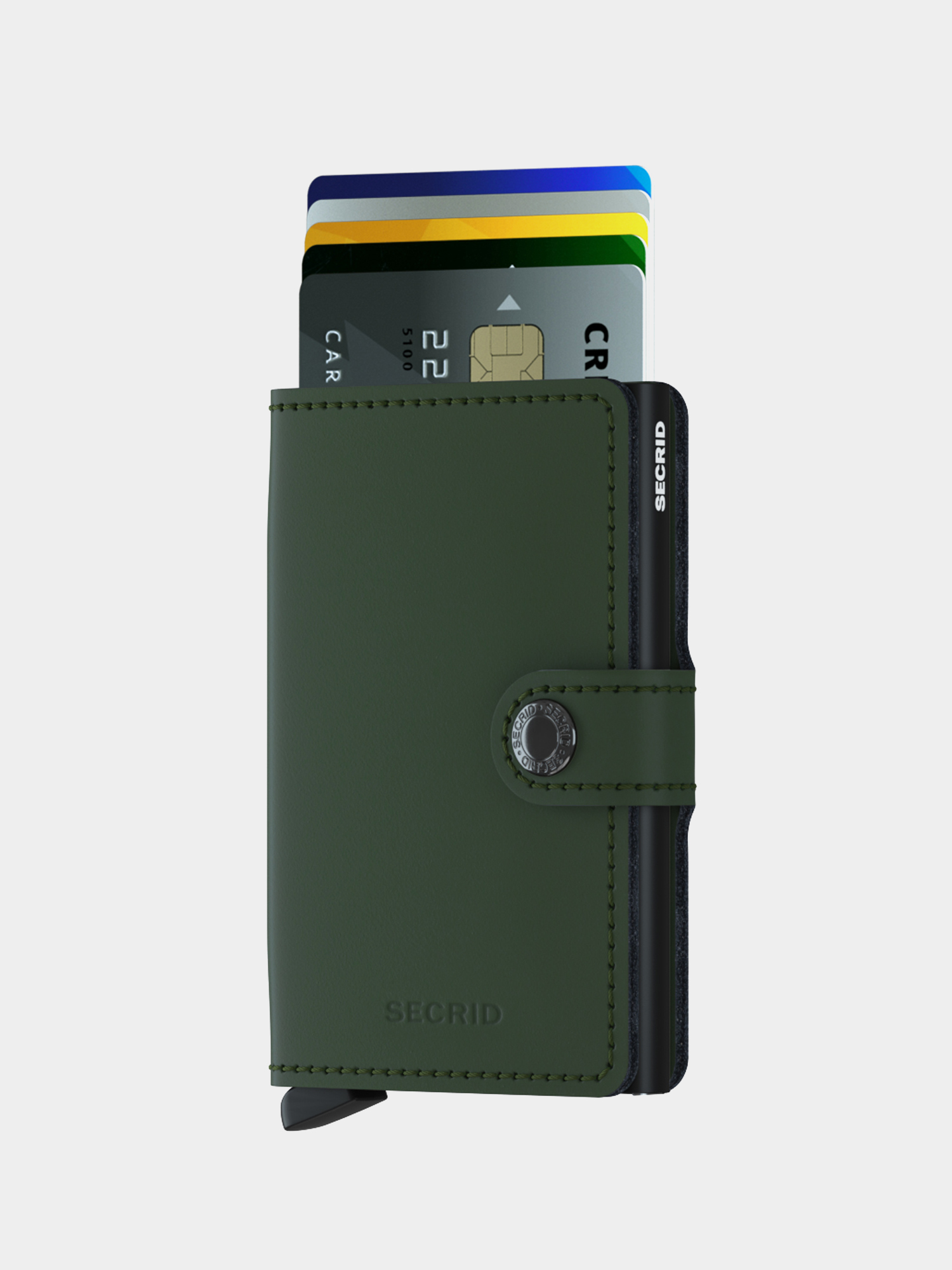 Peněženka Secrid Miniwallet (matte green/black)