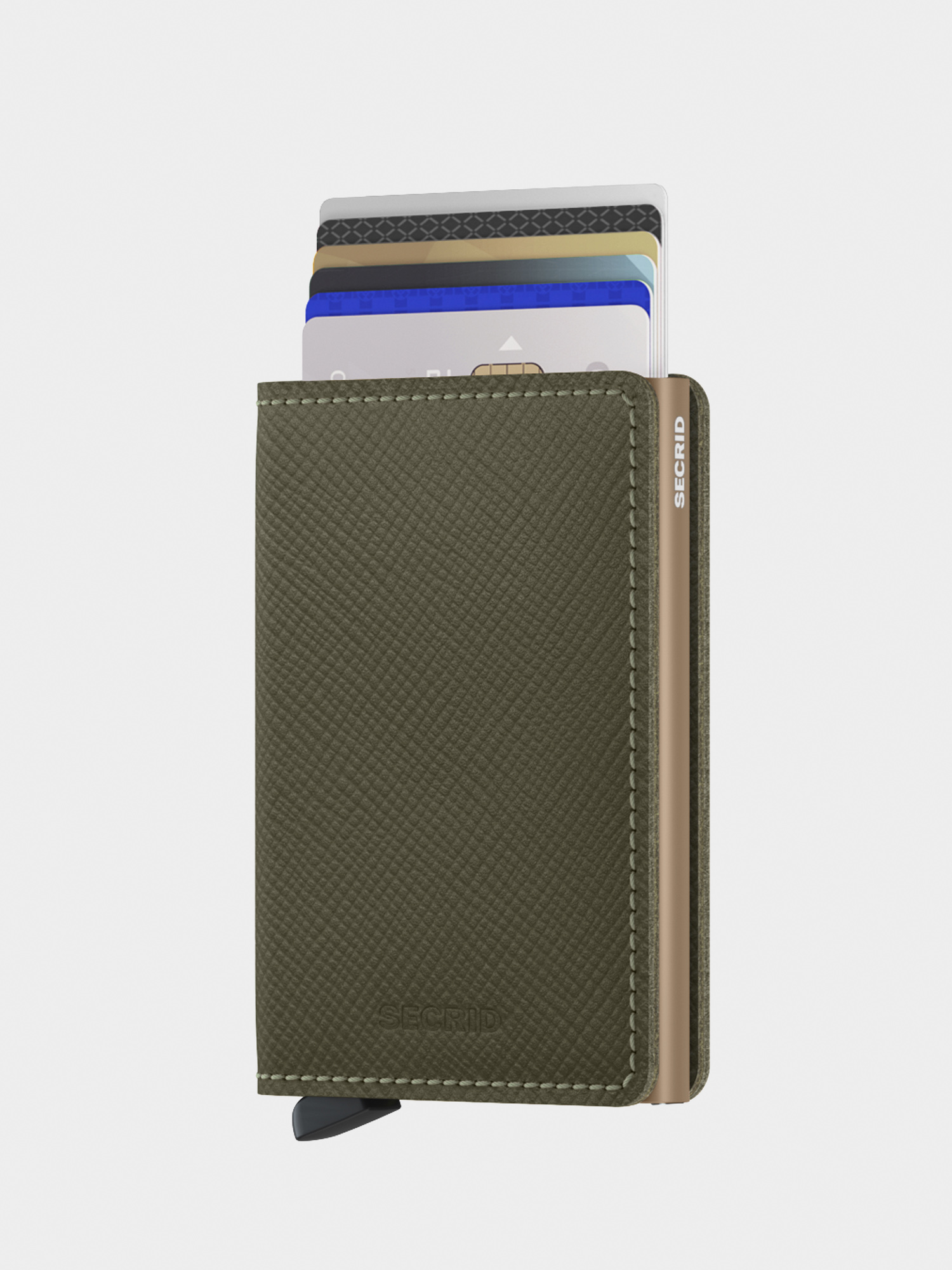 Peněženka Secrid Slimwallet (saffiano olive)