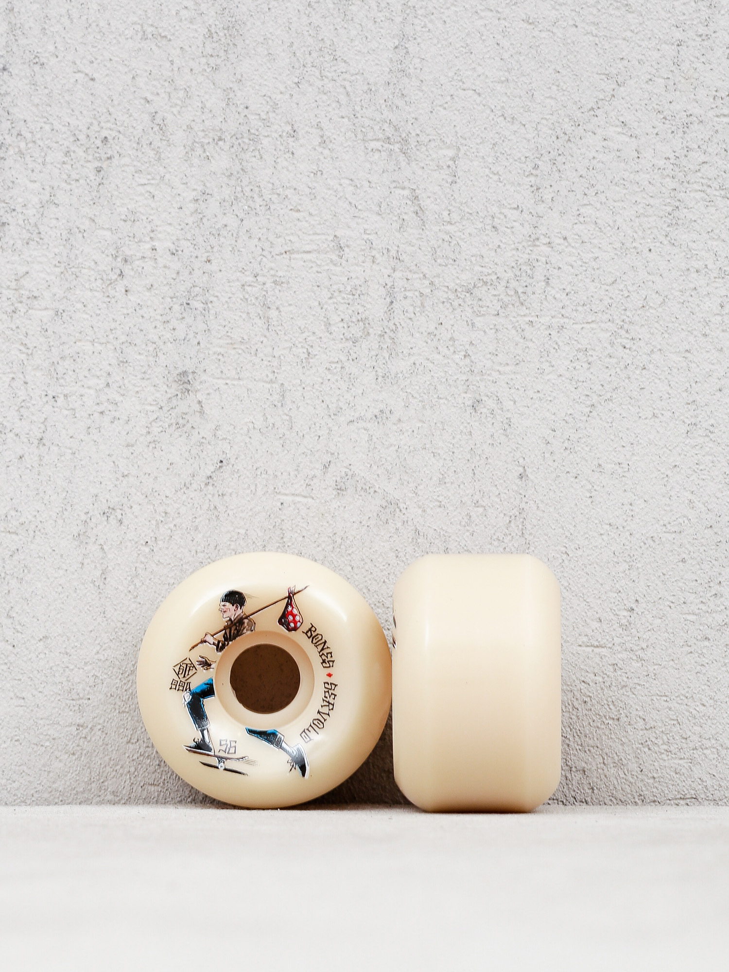 Kolečka Bones Servold Gone STF V6 Wide Cut 99A (white)