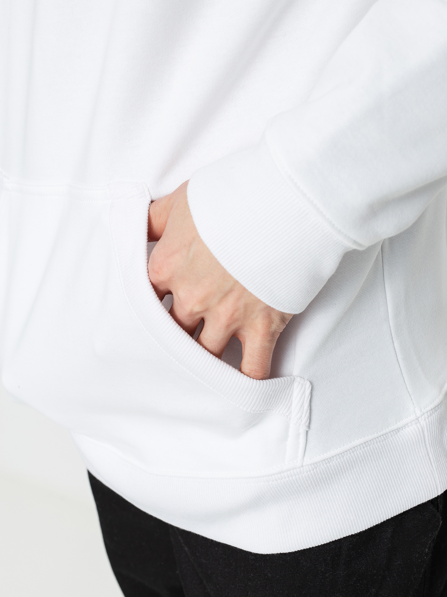 Mikina s kapucí Columbia CSC Basic Logo II HD (white block print)