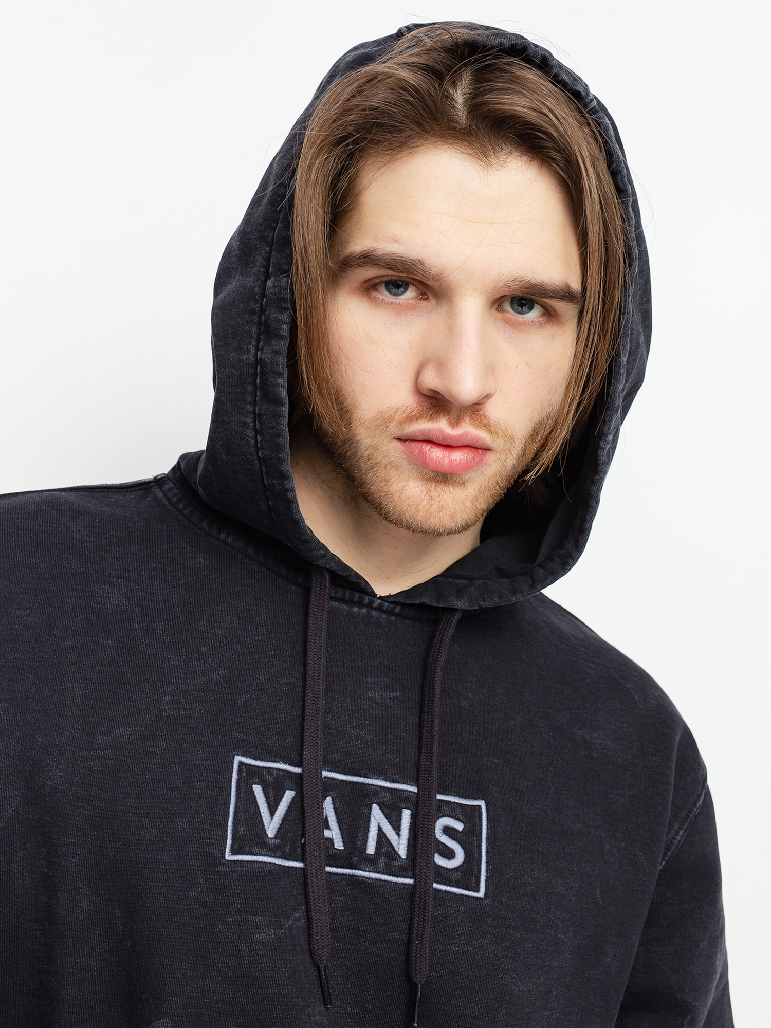 Mikina s kapucí Vans Easy Wash HD (black)