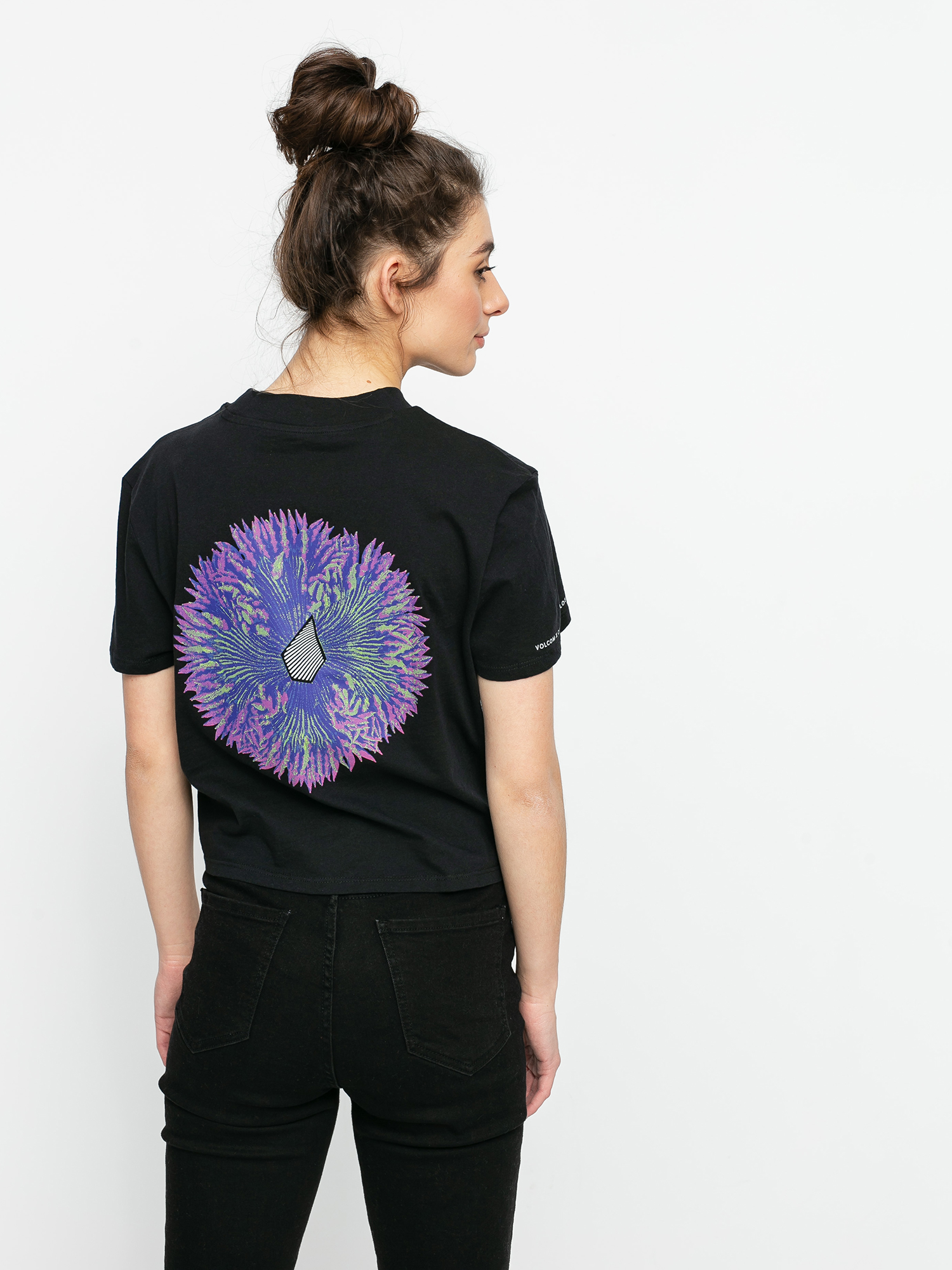 Tričko Volcom Coral Morph Wmn (black)