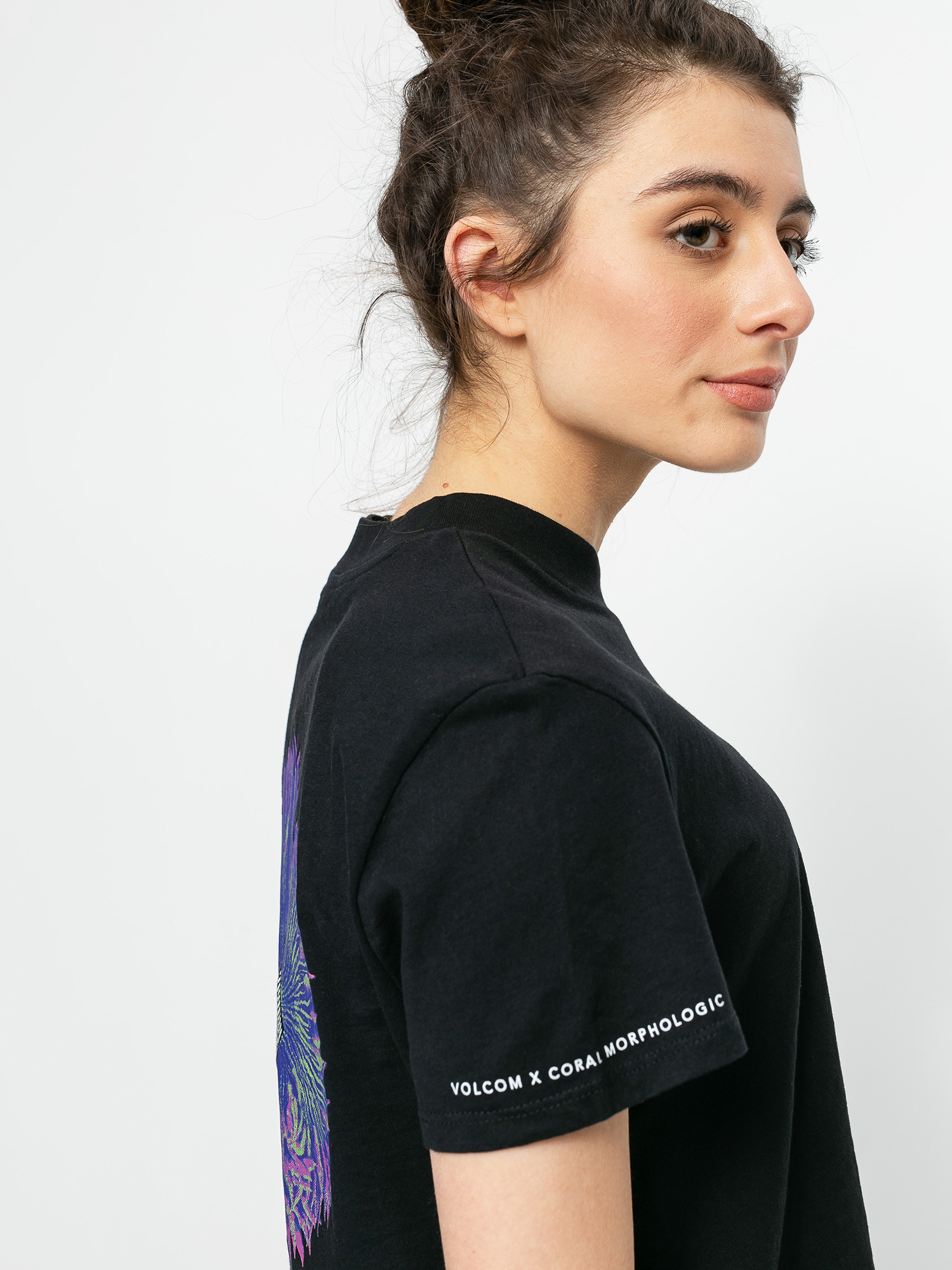 Tričko Volcom Coral Morph Wmn (black)