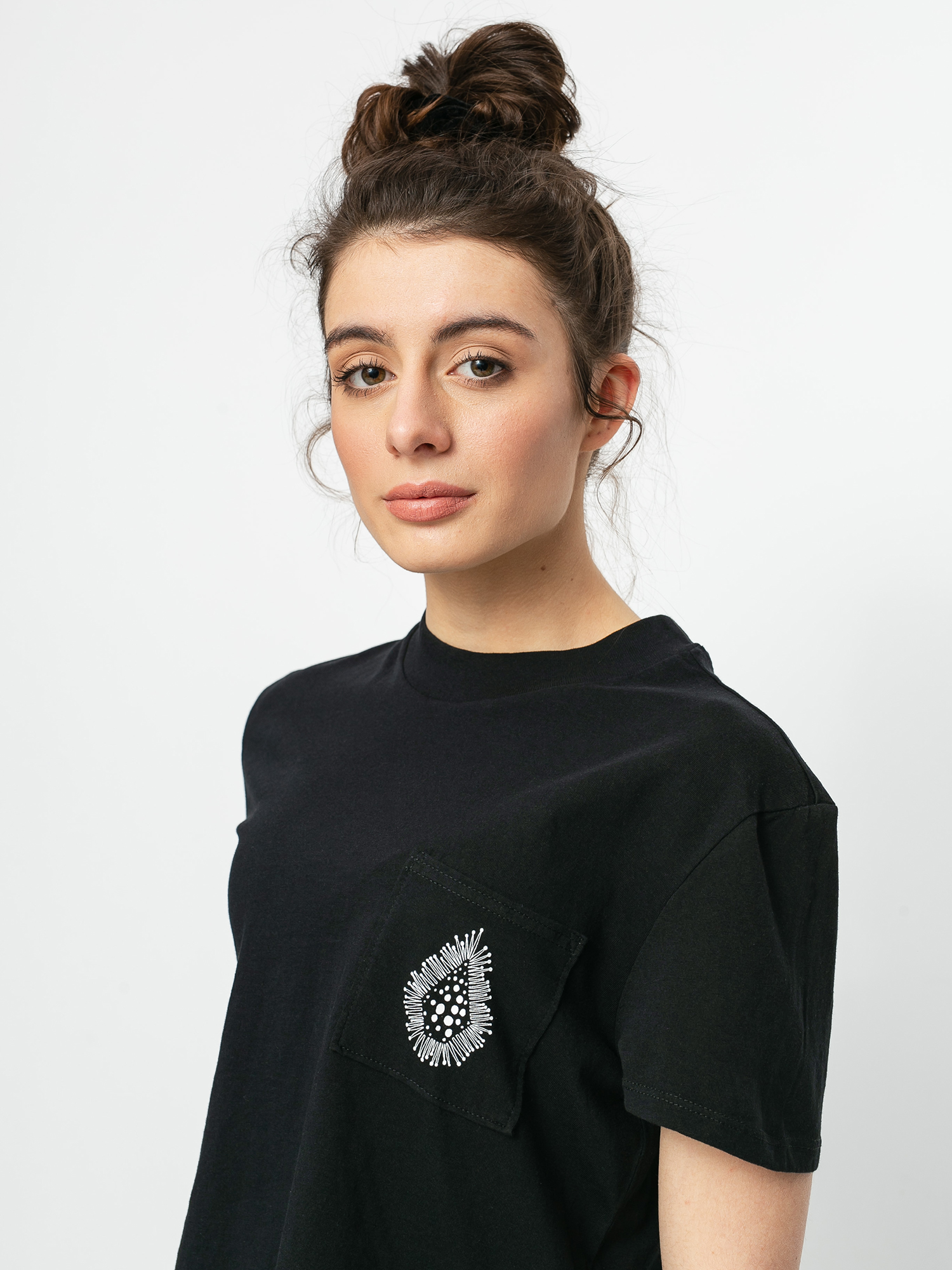 Tričko Volcom Coral Morph Wmn (black)