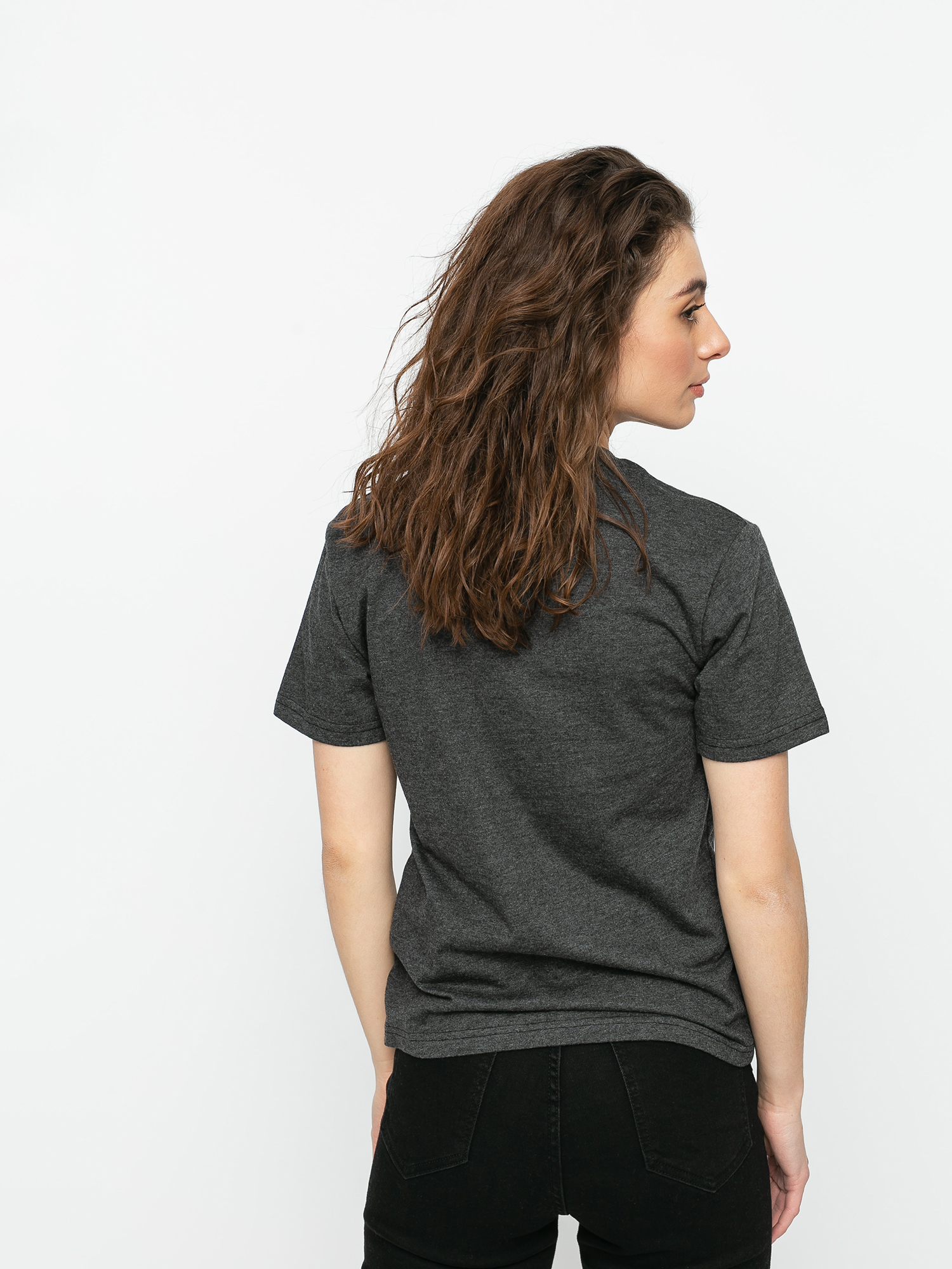 Tričko Volcom Big Blot Hth (heather black)