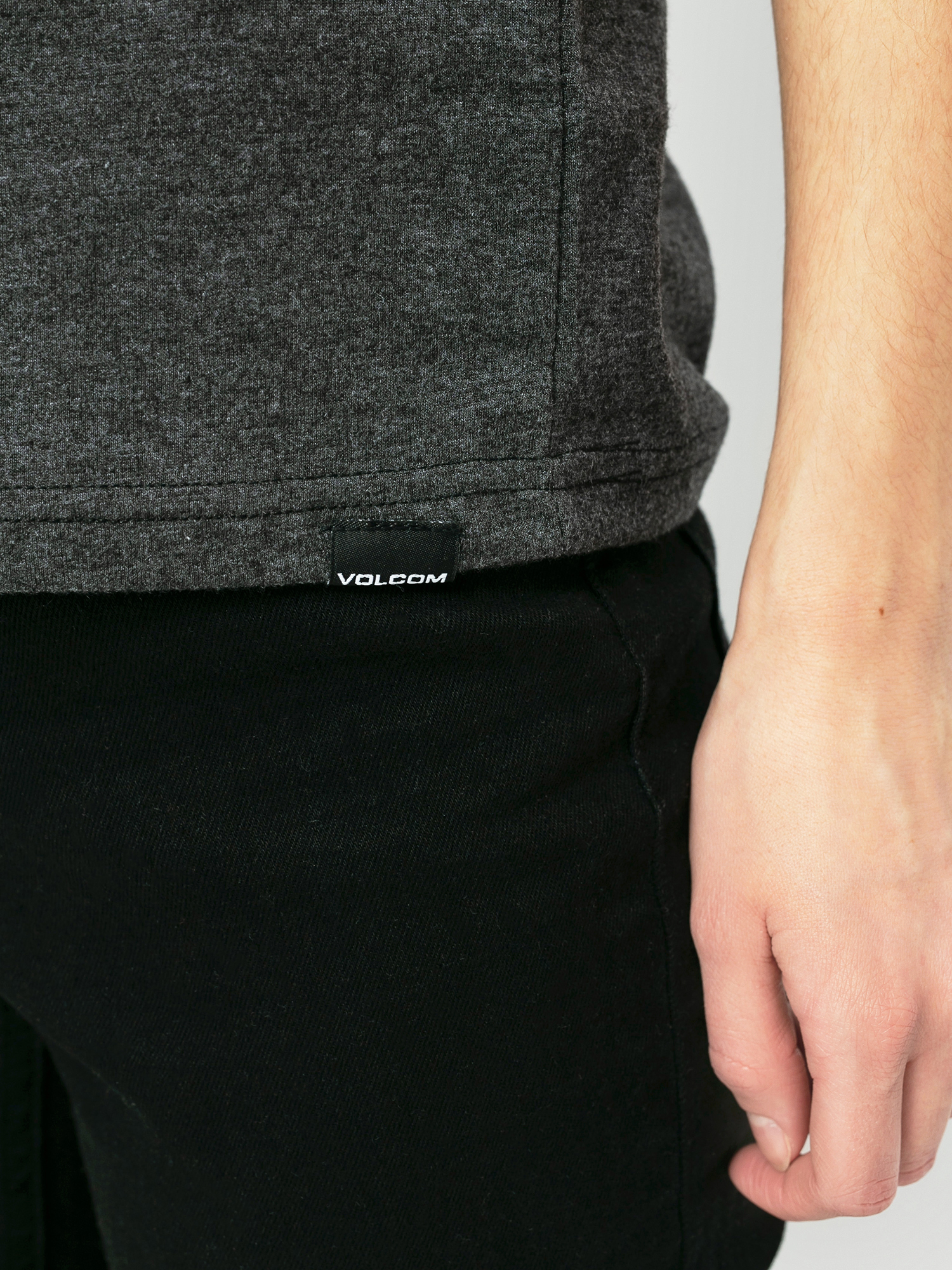 Tričko Volcom Big Blot Hth (heather black)