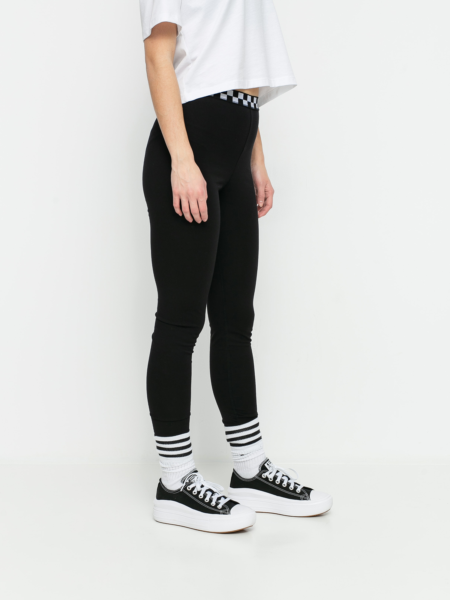 Leginy Vans Bladez Check Wmn (black)