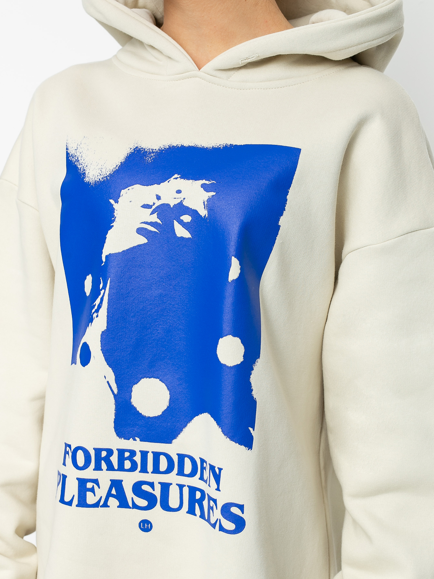 Mikina s kapucí Local Heroes Forbiden Pleasures HD Wmn (beige)