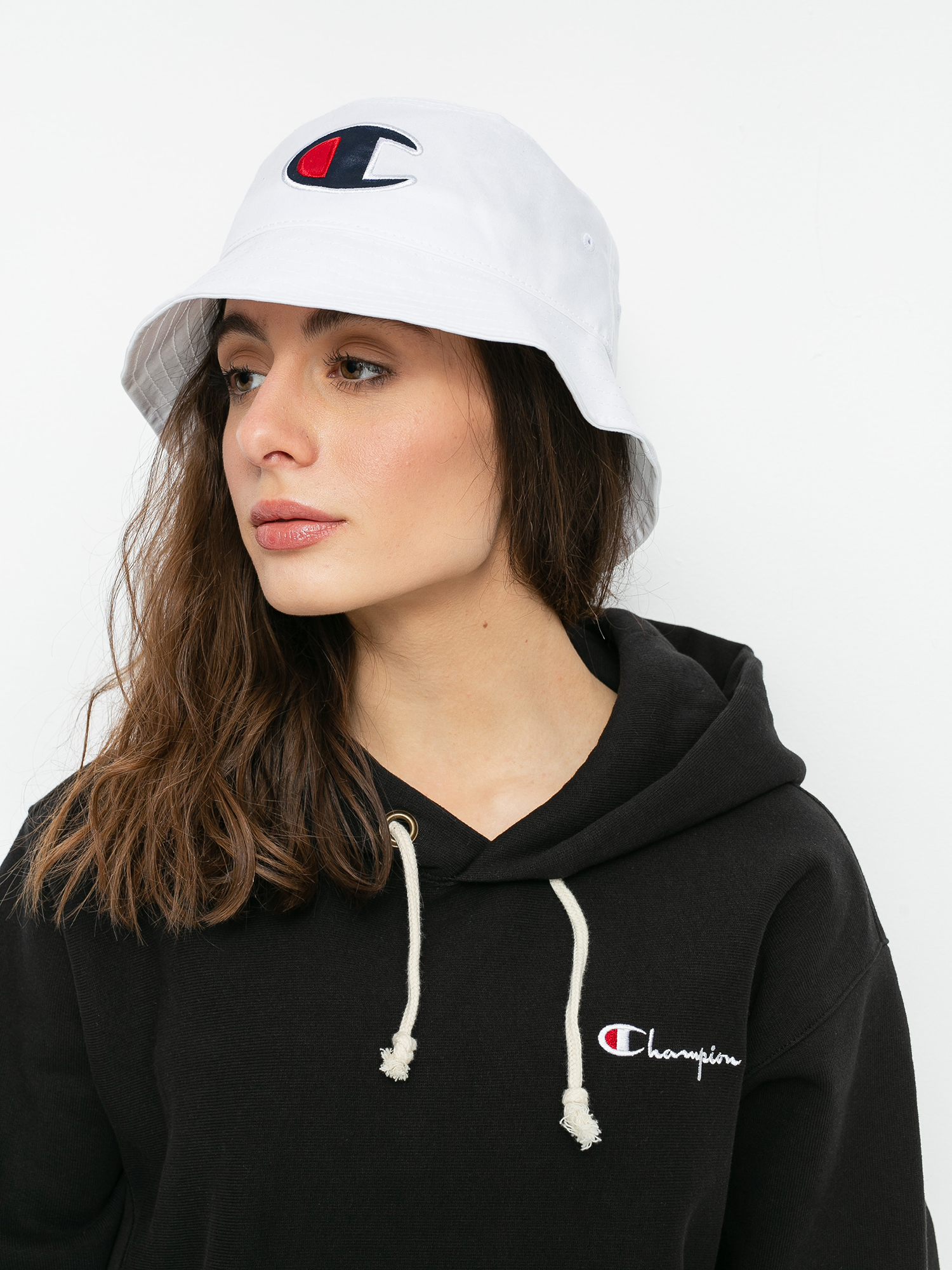 Mikina s kapucí Champion Sweatshirt HD 113150 Wmn (nbk)