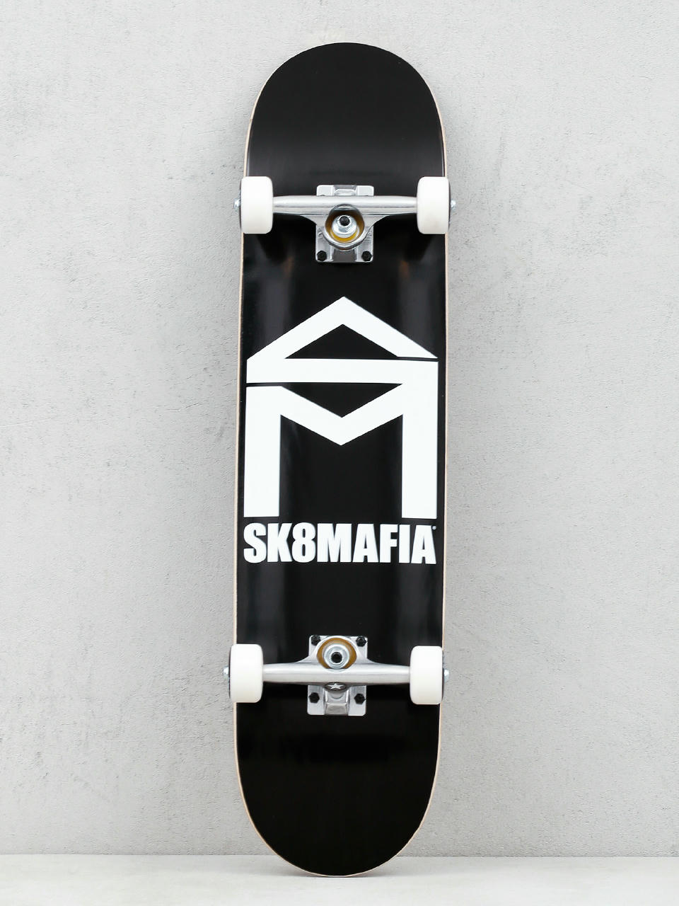 Skateboard Sk8Mafia House Logo (black)