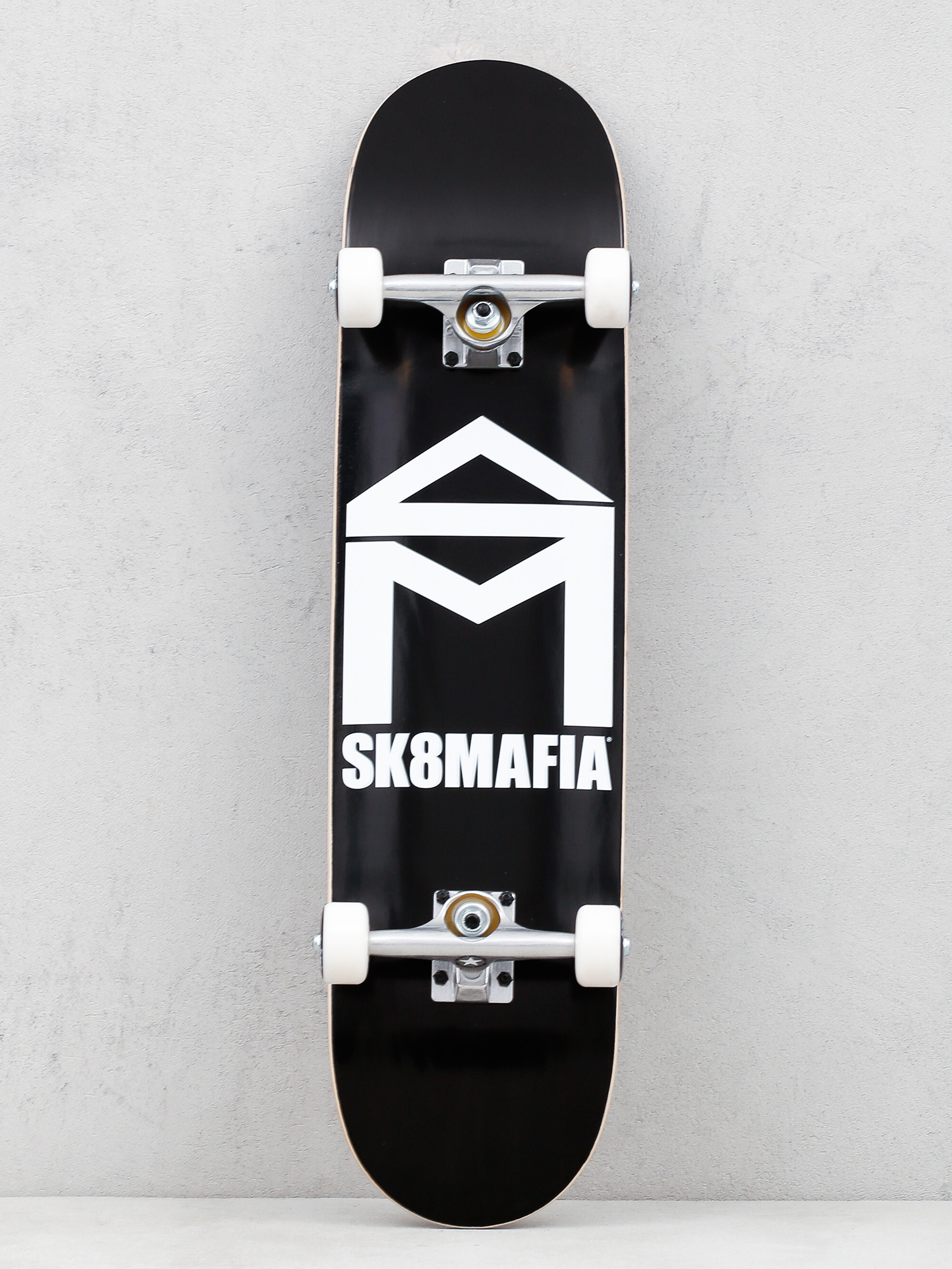 Skateboard Sk8Mafia House Logo (black)