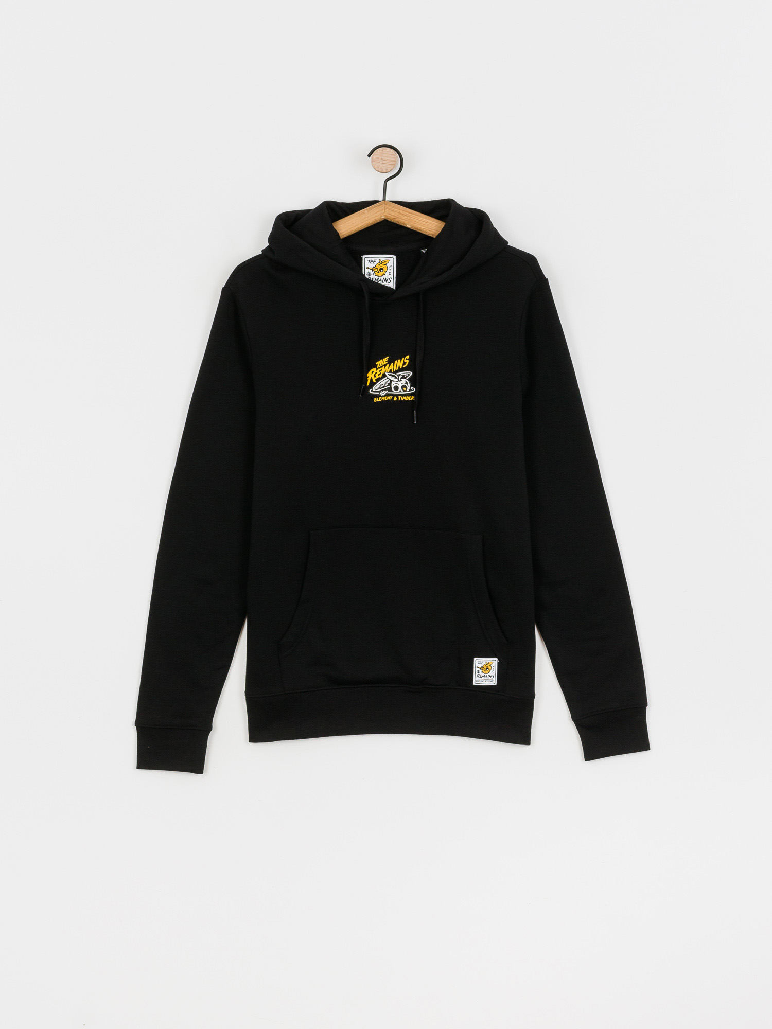 Mikina s kapucí Element B Side HD (flint black)