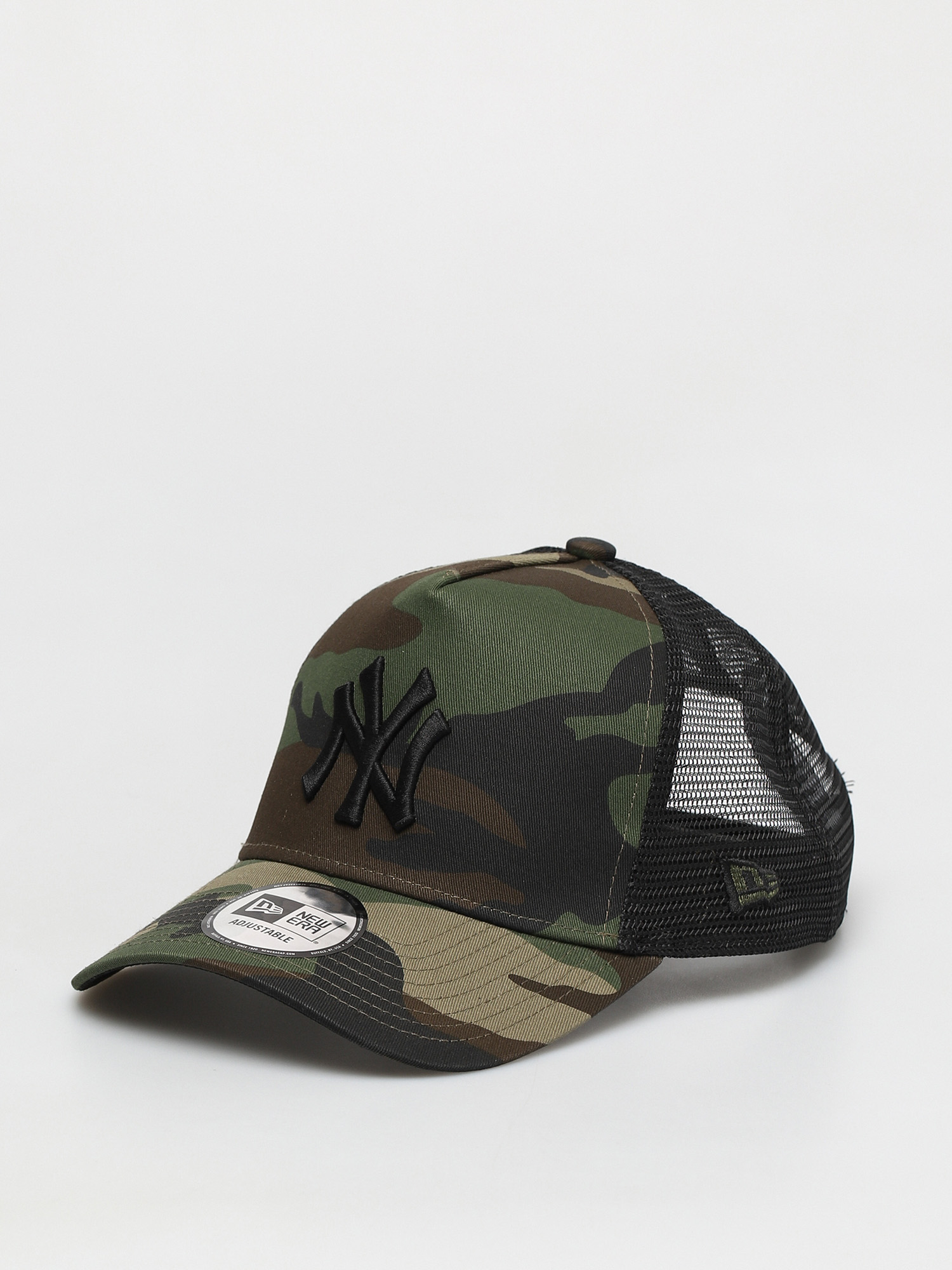 Ku0161iltovka  New Era Clean Trucker New York Yankees ZD (woodland camo/black)
