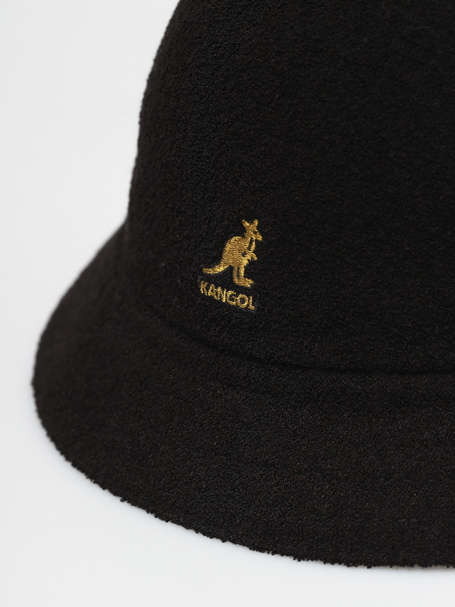 Klobouk Kangol Bermuda Casual (black/gold)