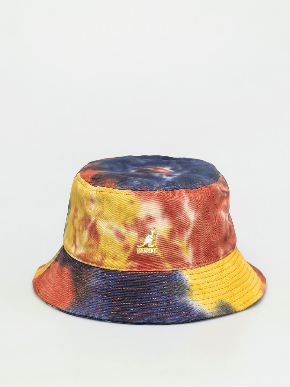 Klobouk Kangol Tie Dye Bucket (golden palm)