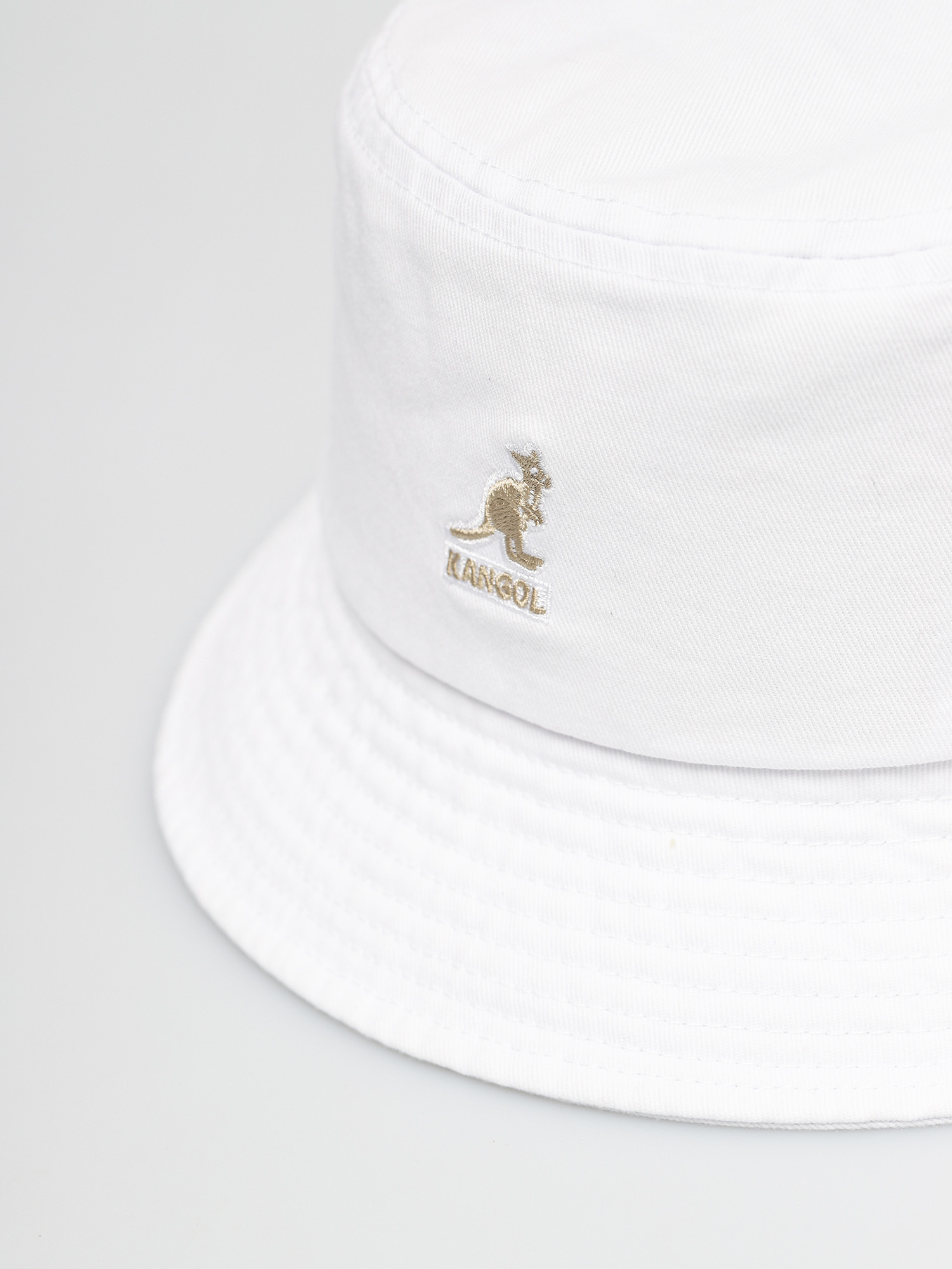 Klobouk Kangol Washed Bucket (white)