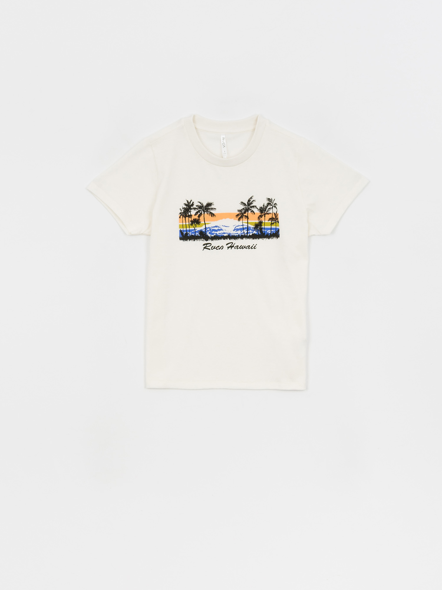 Tričko RVCA Rvca Hawaii Wmn (vintage white)