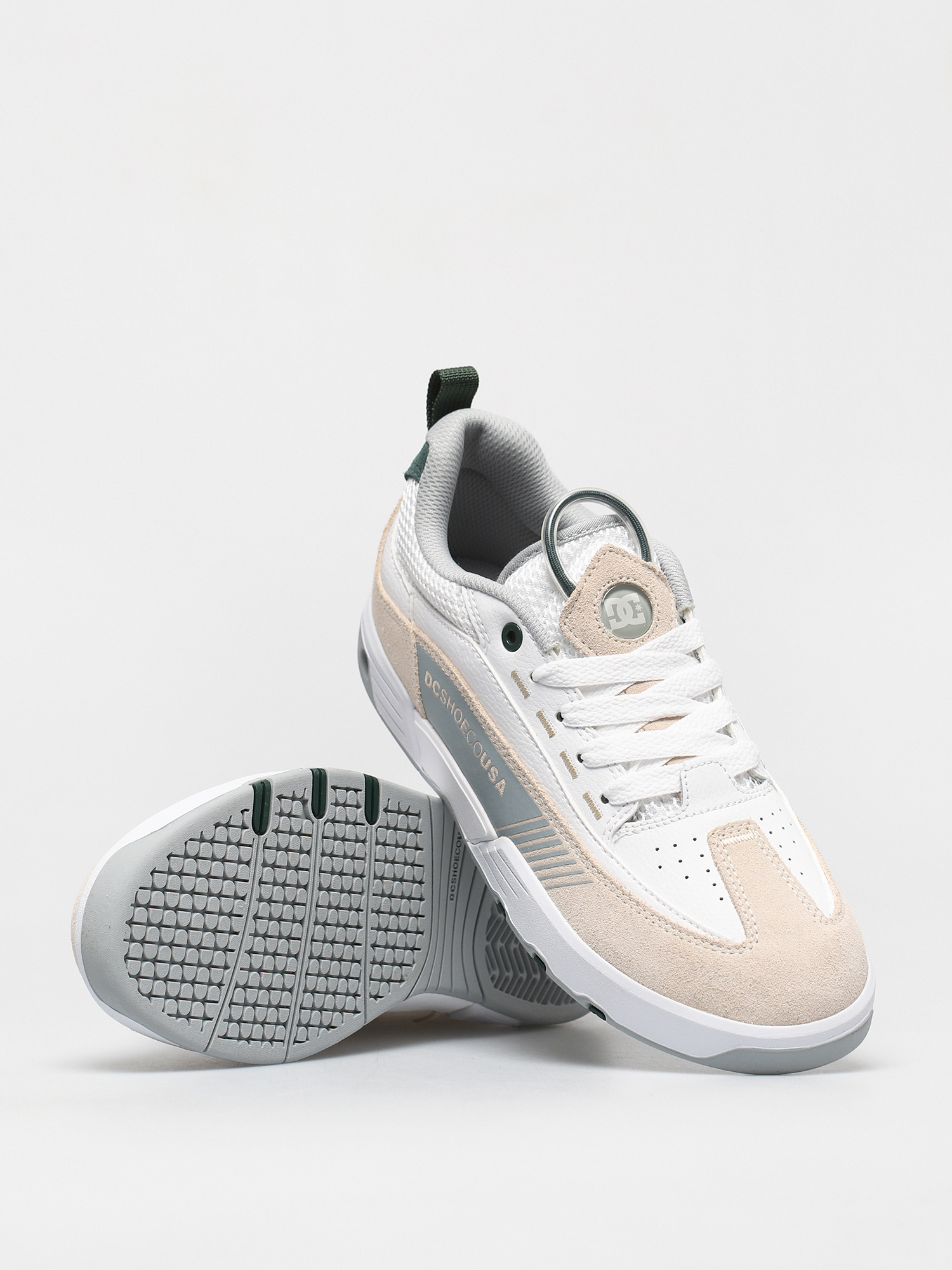Boty DC Legacy 98 Slm (white/grey/green)