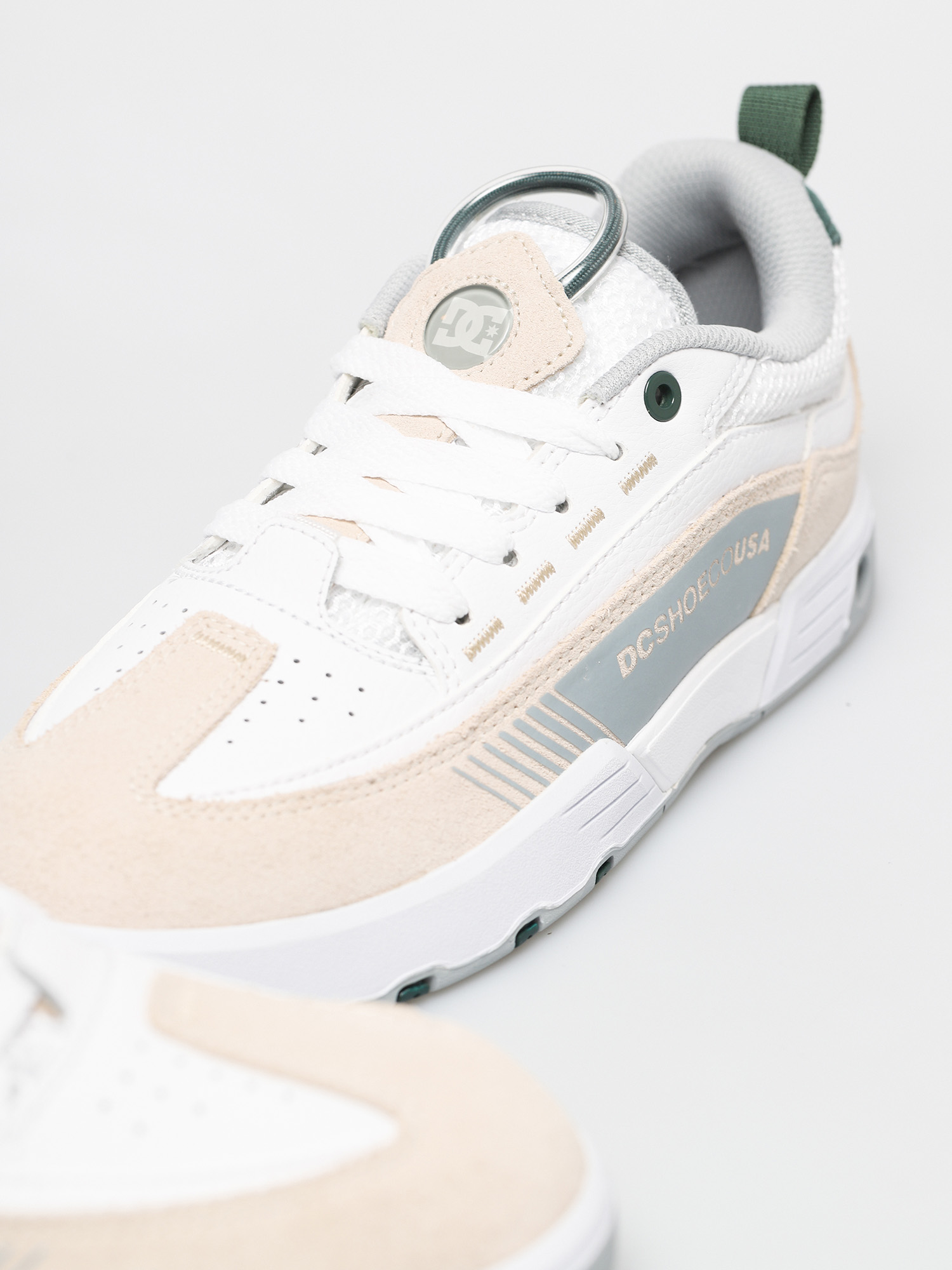 Boty DC Legacy 98 Slm (white/grey/green)