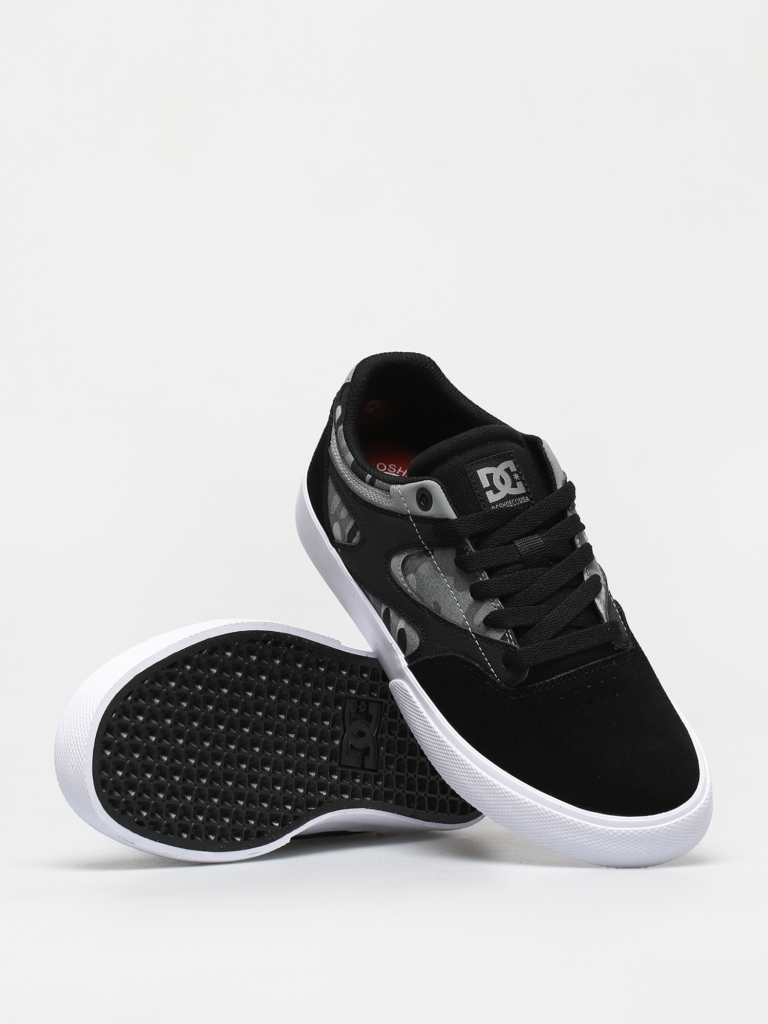 Boty DC Kalis Vulc S (black/charcoal camo)