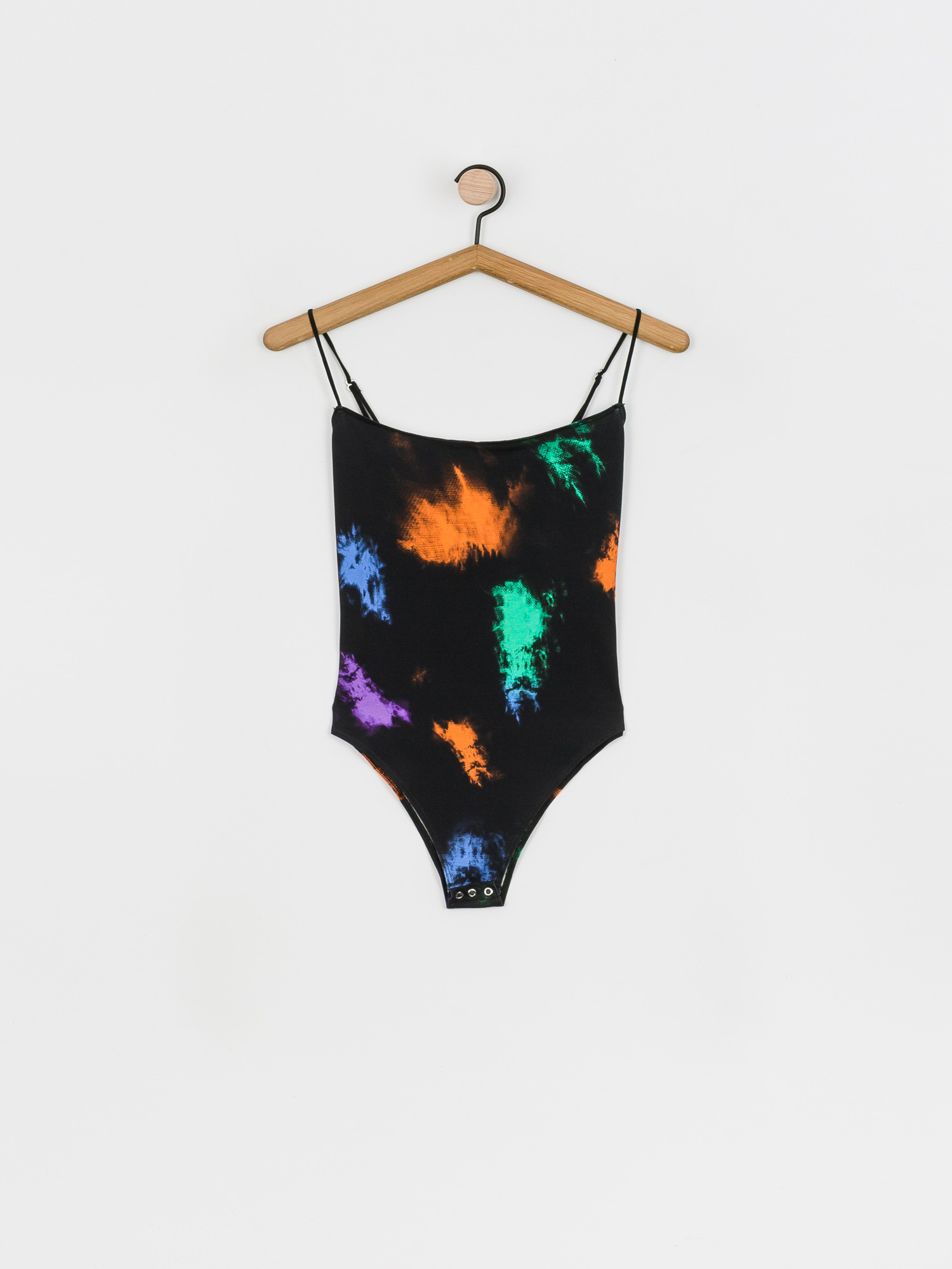 Spodní prádlo Local Heroes Body Acid Strap Bodysuit Wmn (black/multicolor)