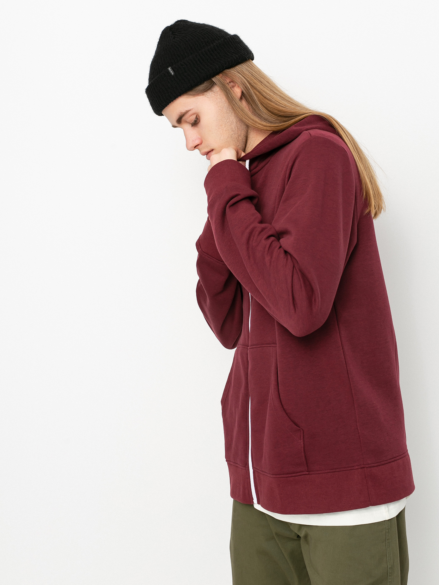 Mikina s kapucí Element Cornell Classic ZHD (vintage red)