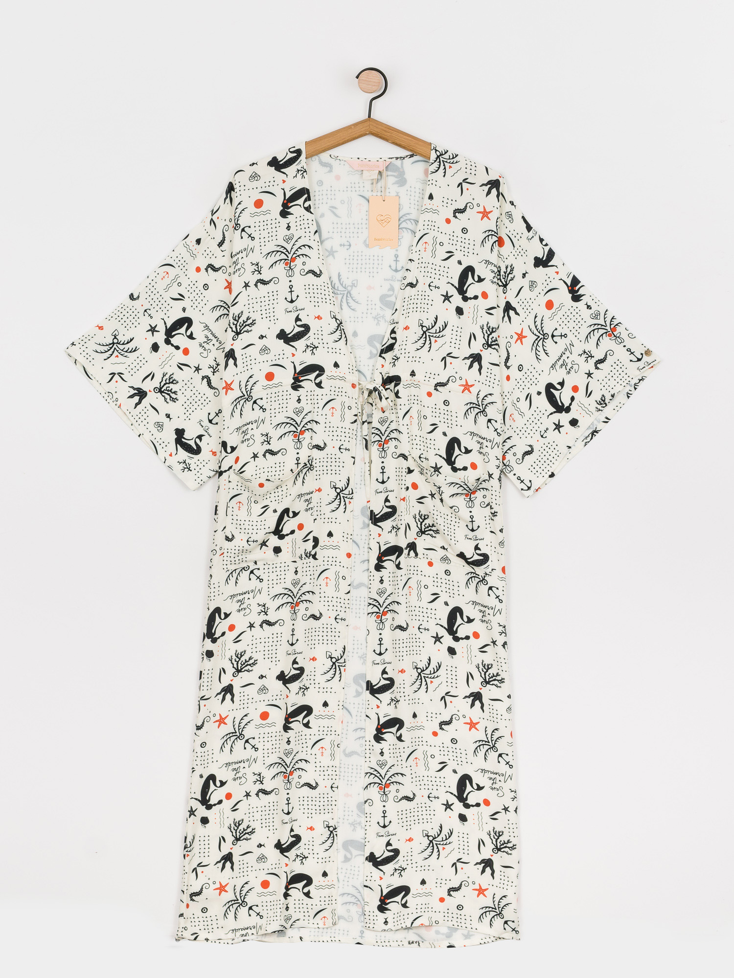 Šaty Kimono Femi Stories Colar Wmn (sol)