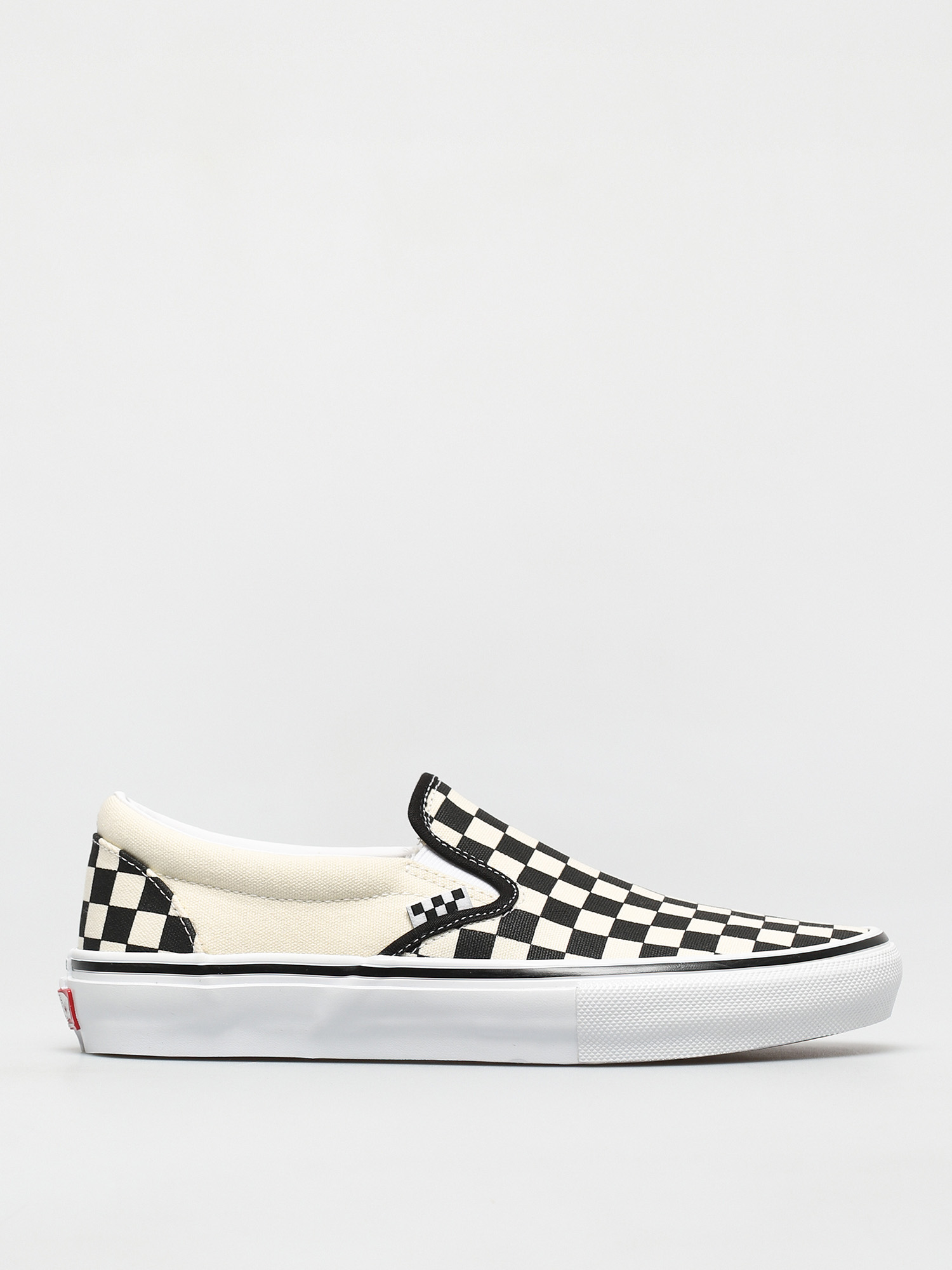 Boty Vans Skate Slip On (checkerboard black/off white)