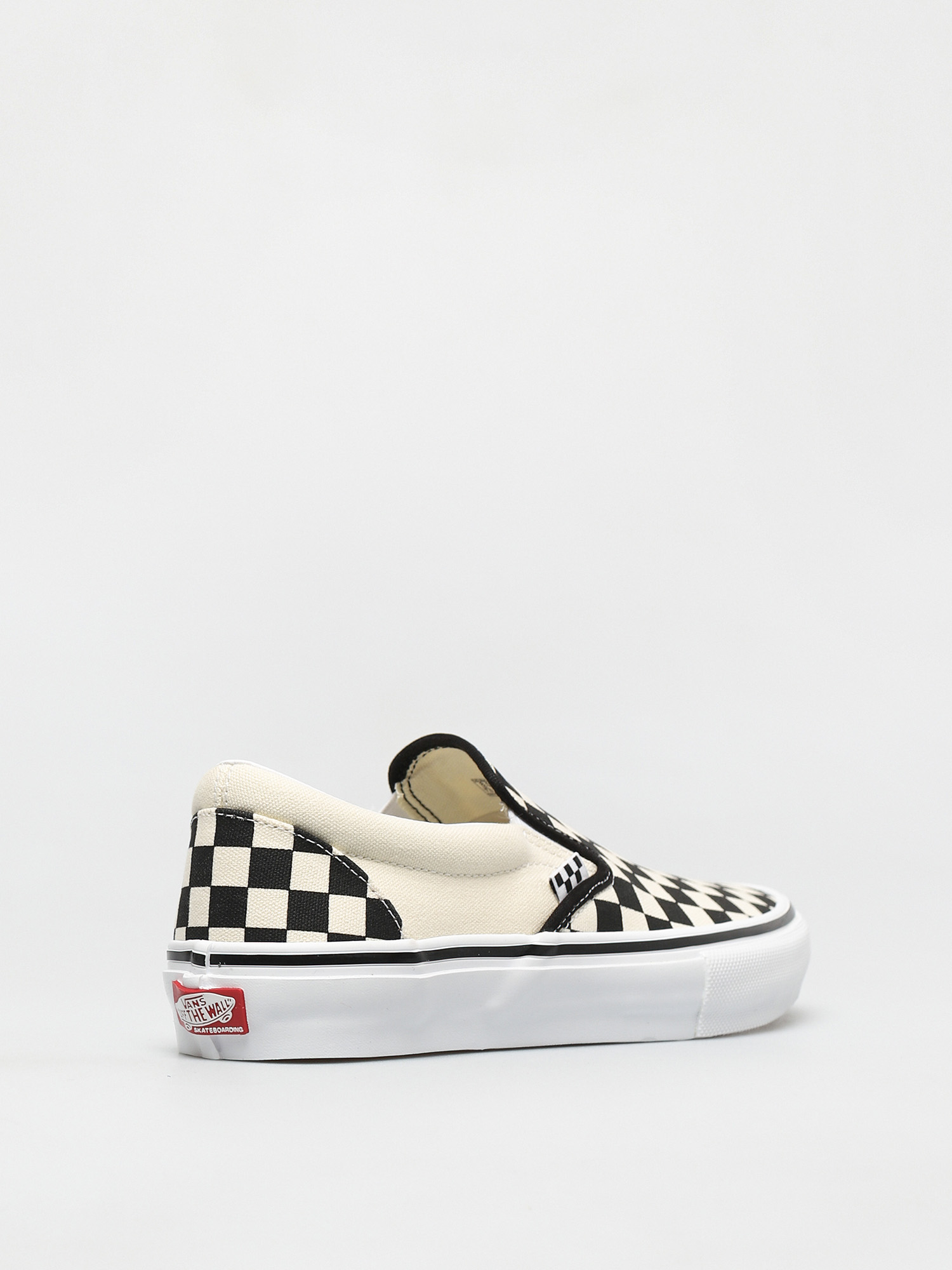 Boty Vans Skate Slip On (checkerboard black/off white)