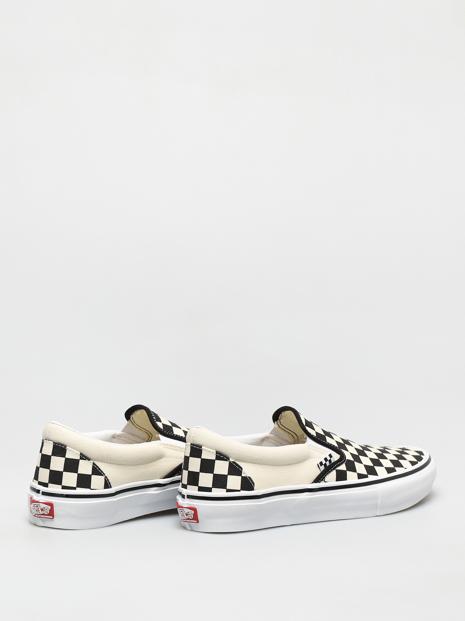 Boty Vans Skate Slip On (checkerboard black/off white)