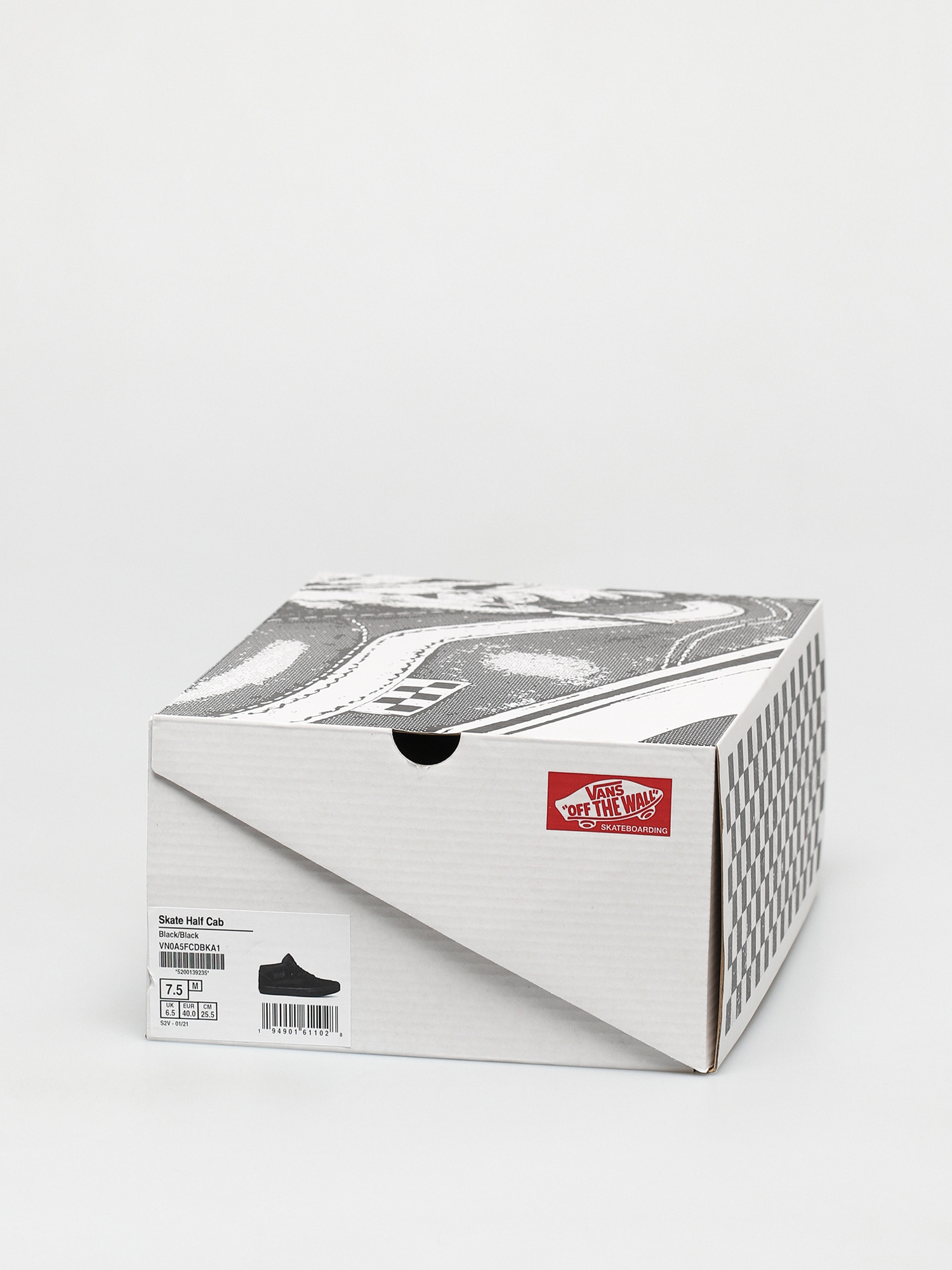 Boty Vans Skate Half Cab (black/black)