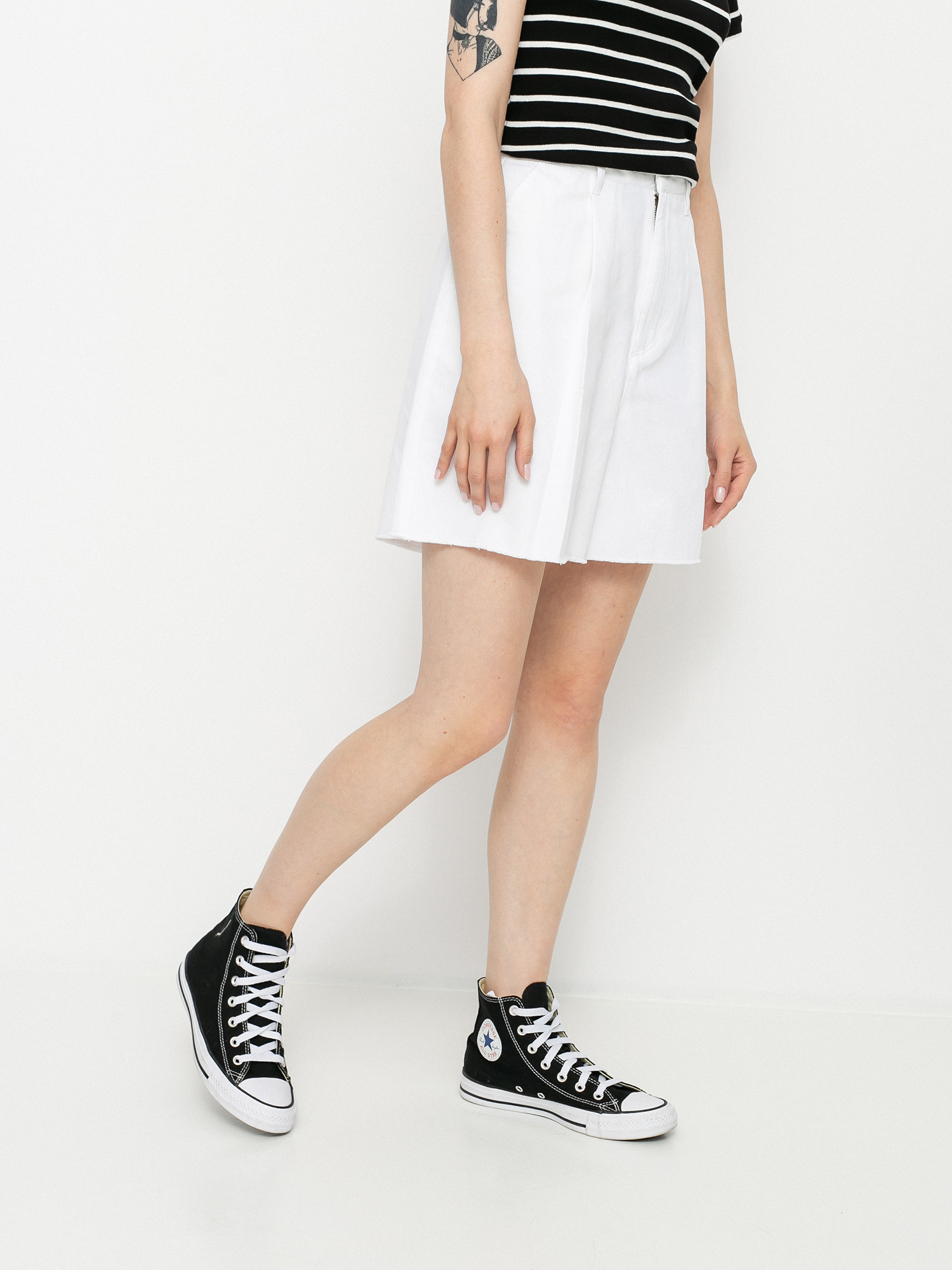 Kraťasy Brixton Victory Trouser Wmn (white)