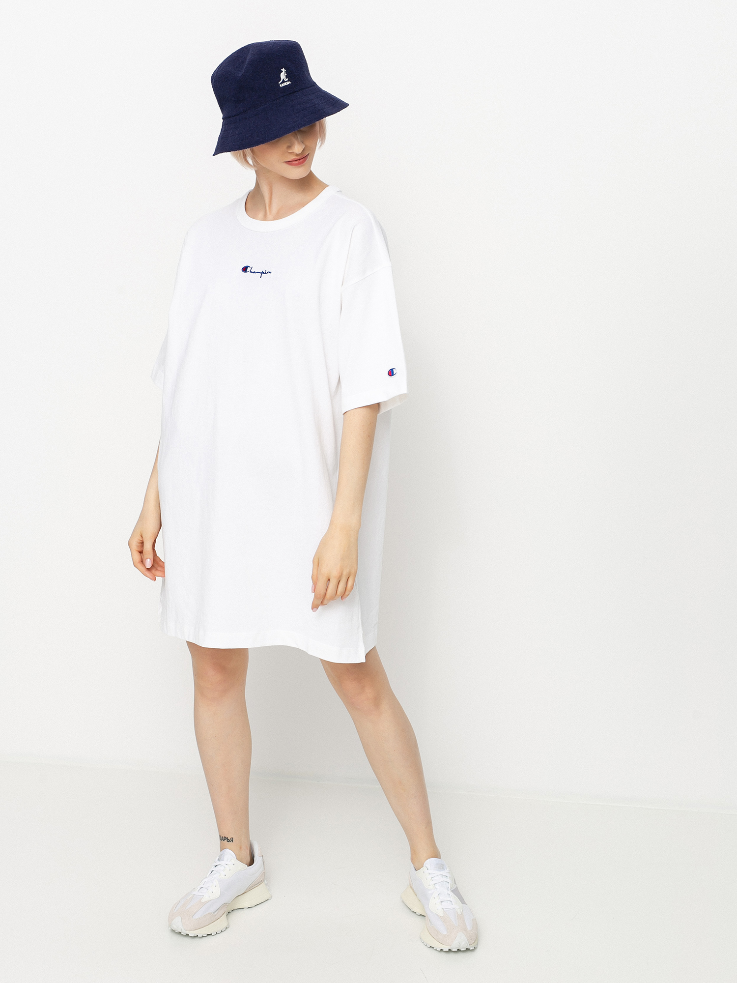 Šaty  Champion Dress 112743 Wmn (wht)