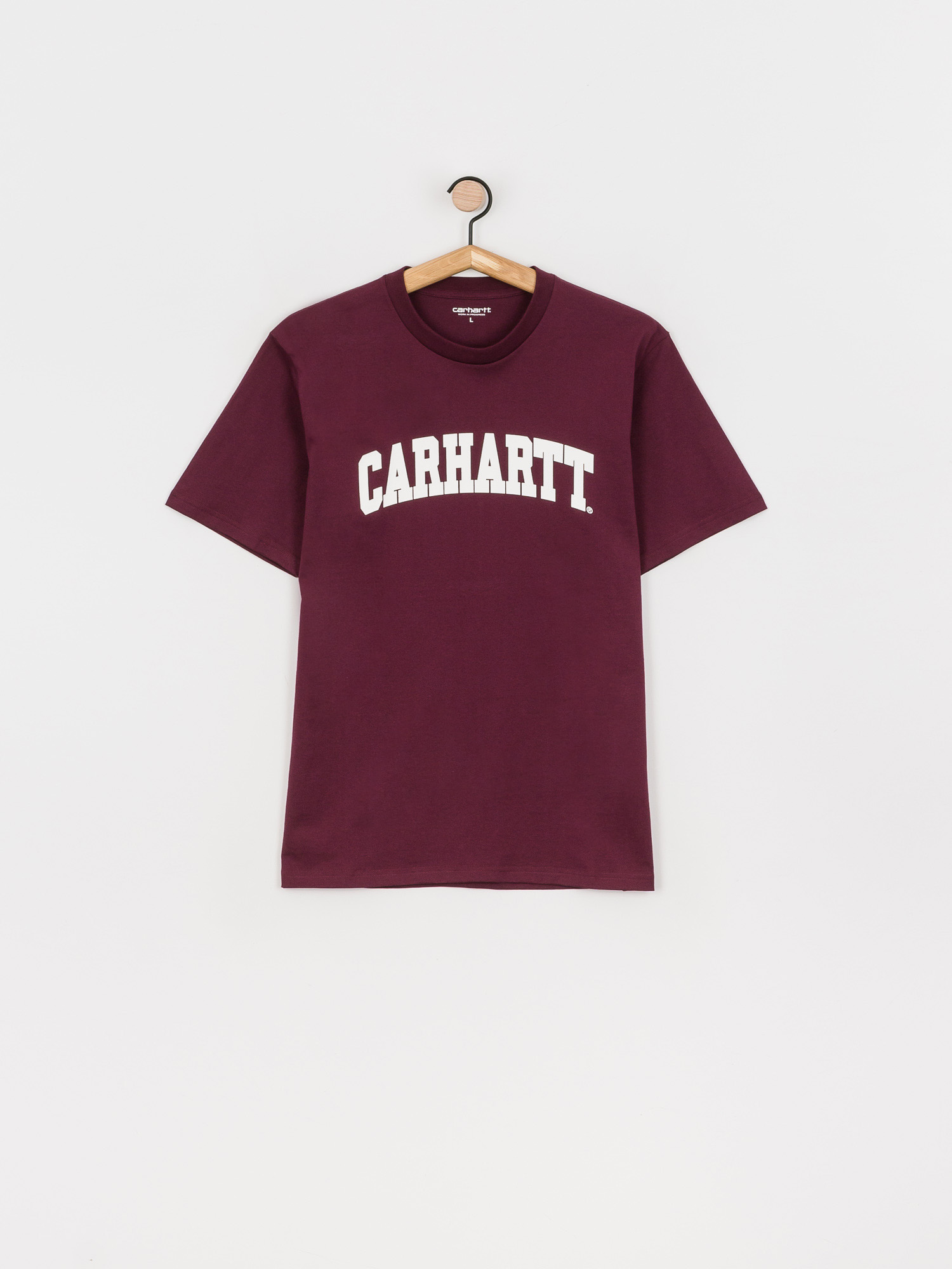 Tričko Carhartt WIP University (shiraz/white)