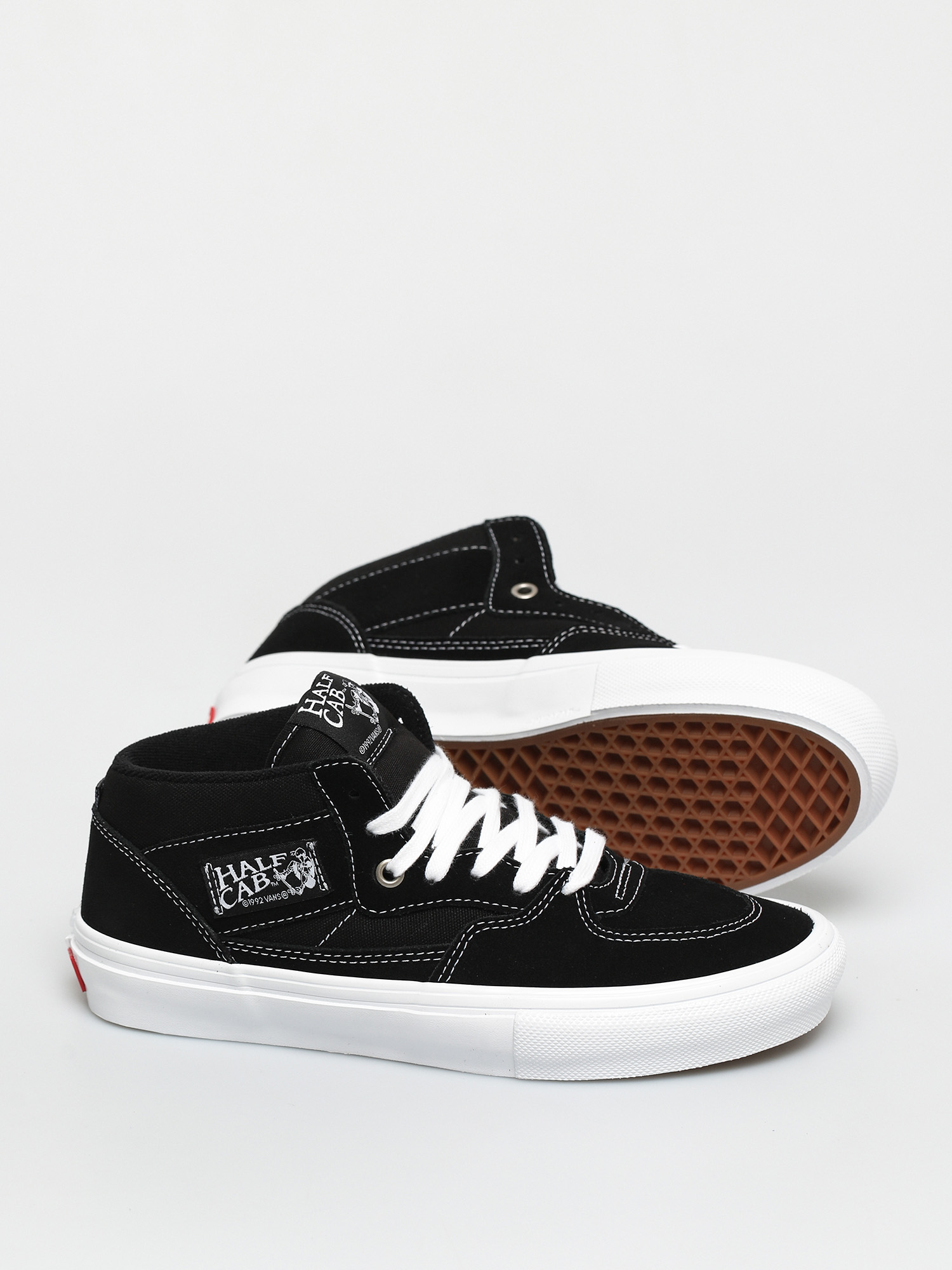 Boty Vans Skate Half Cab (black/white)