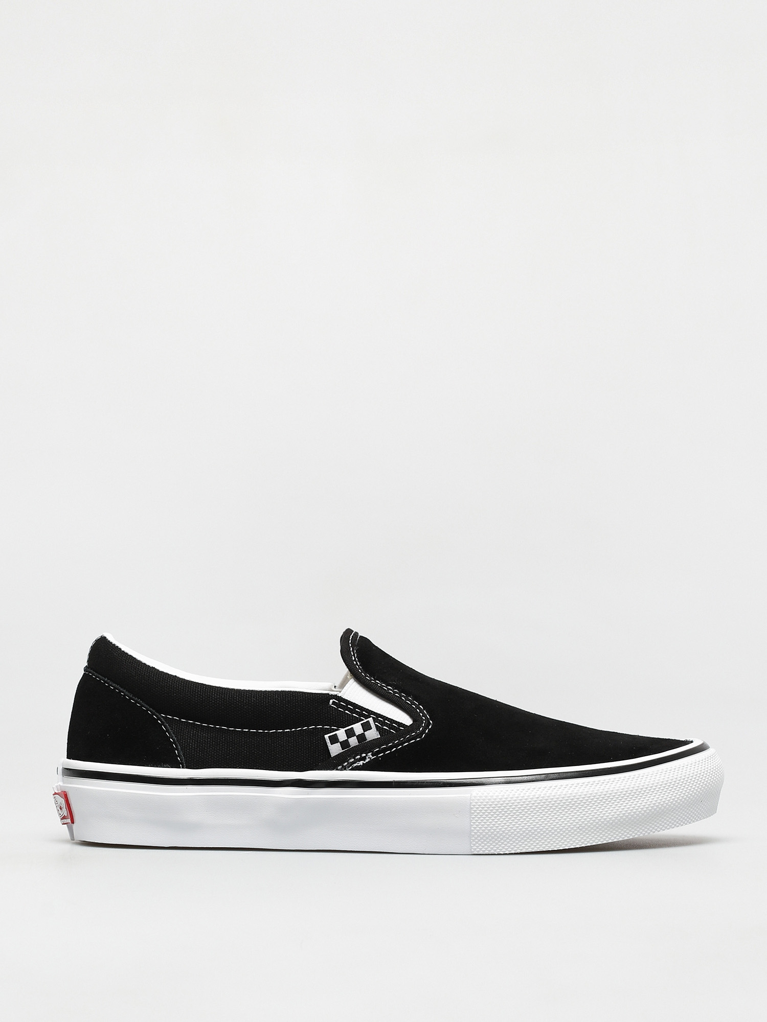 Boty Vans Skate Slip On (black/white)