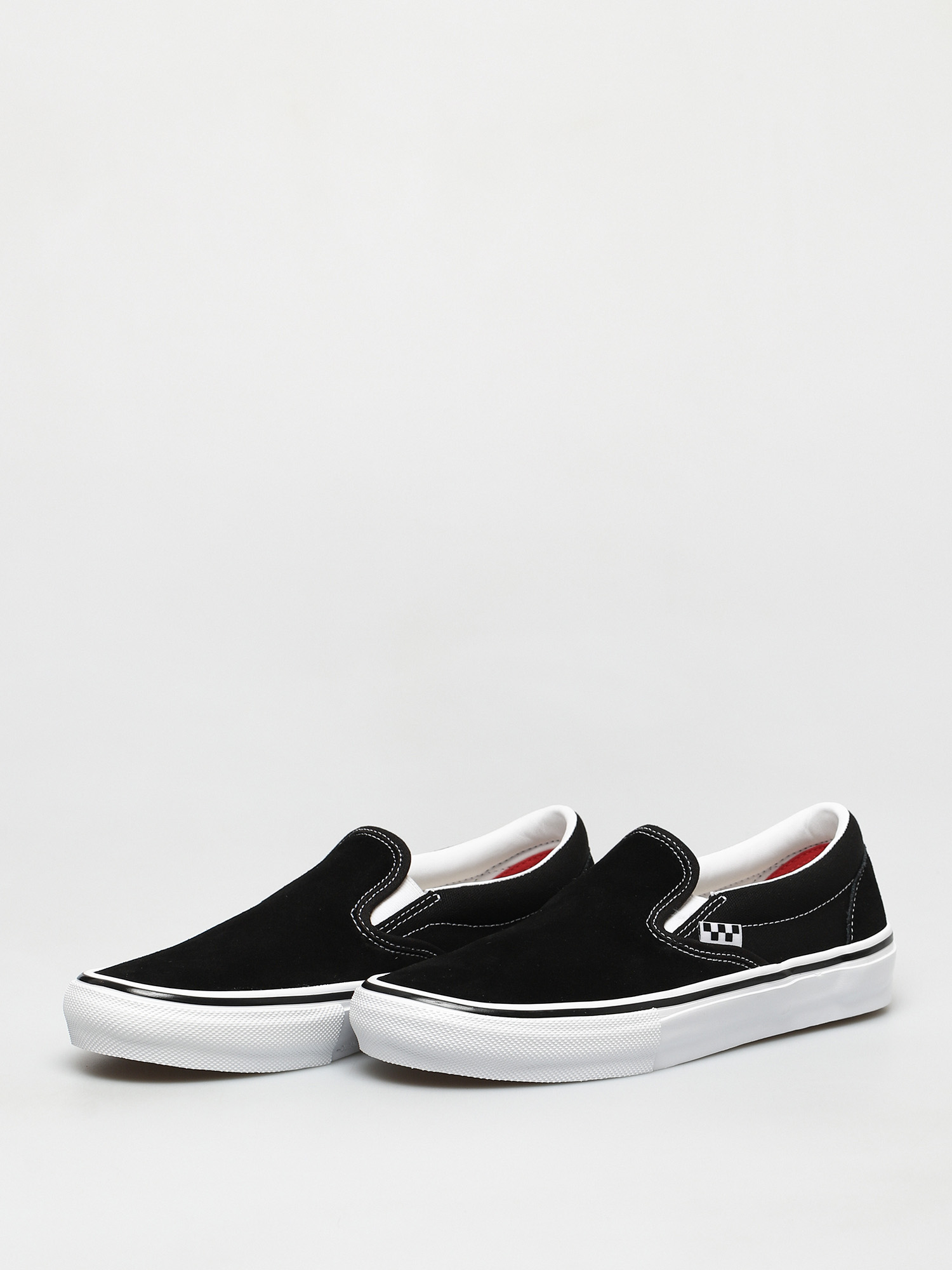 Boty Vans Skate Slip On (black/white)