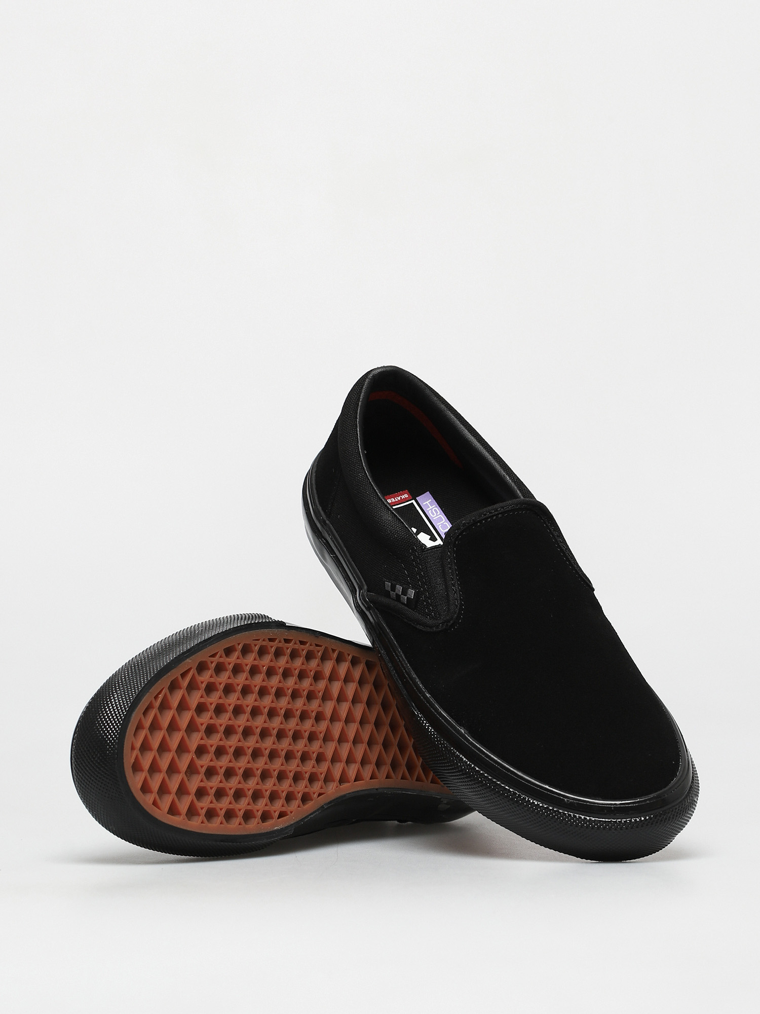 Boty Vans Skate Slip On (black/black)