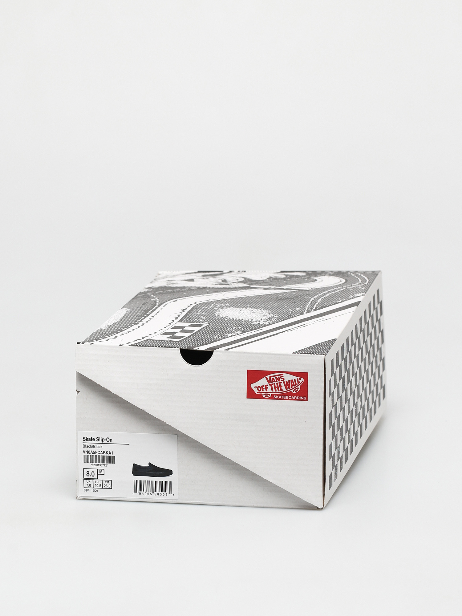 Boty Vans Skate Slip On (black/black)