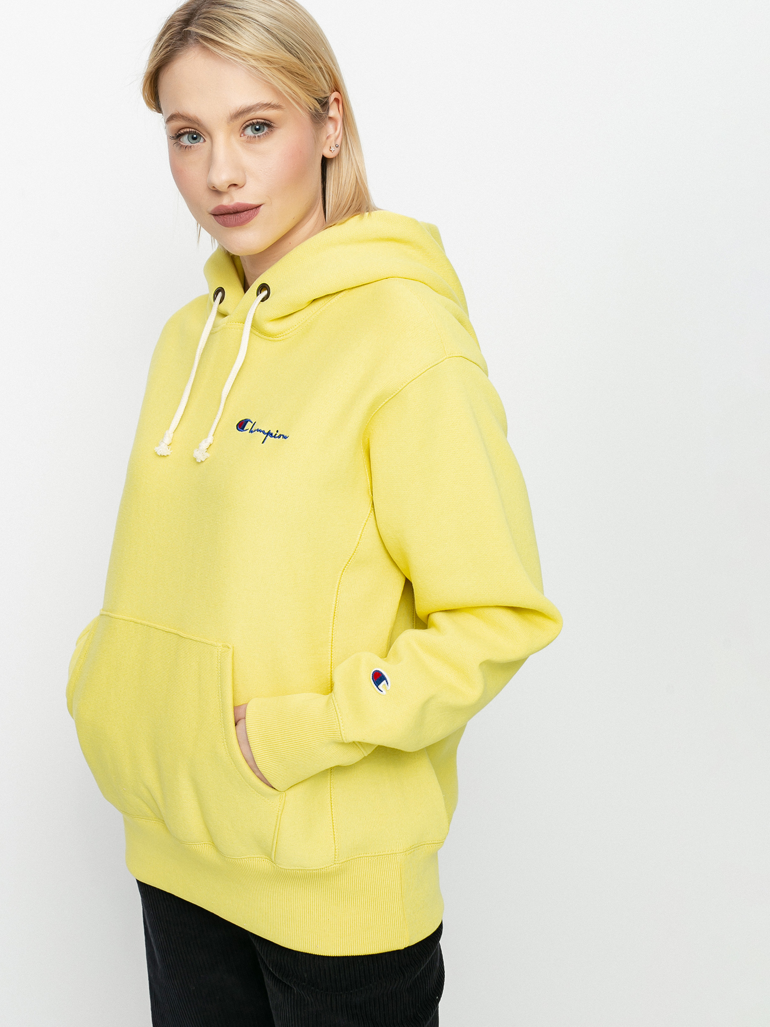 Mikina s kapucí Champion Sweatshirt HD 113150 Wmn (aca)