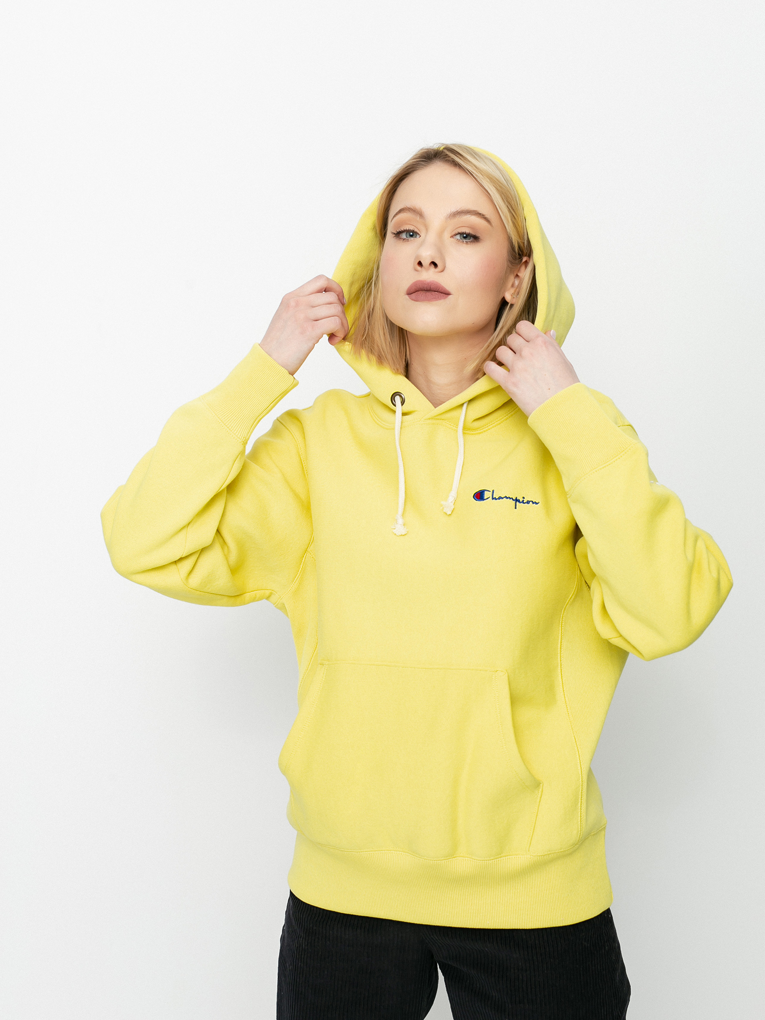Mikina s kapucí Champion Sweatshirt HD 113150 Wmn (aca)