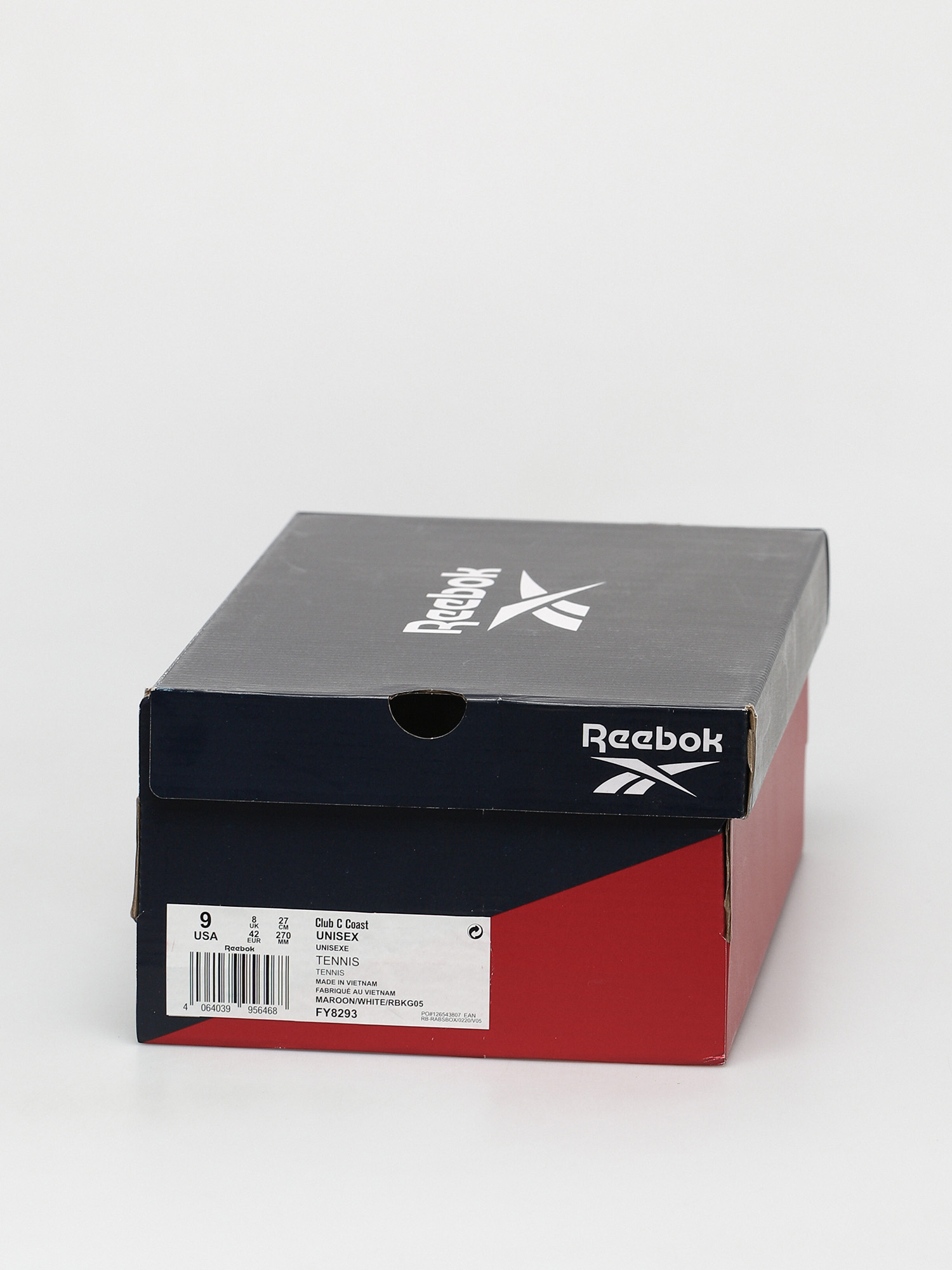 Boty Reebok Club C Coast (maroon/white/rbkg05)