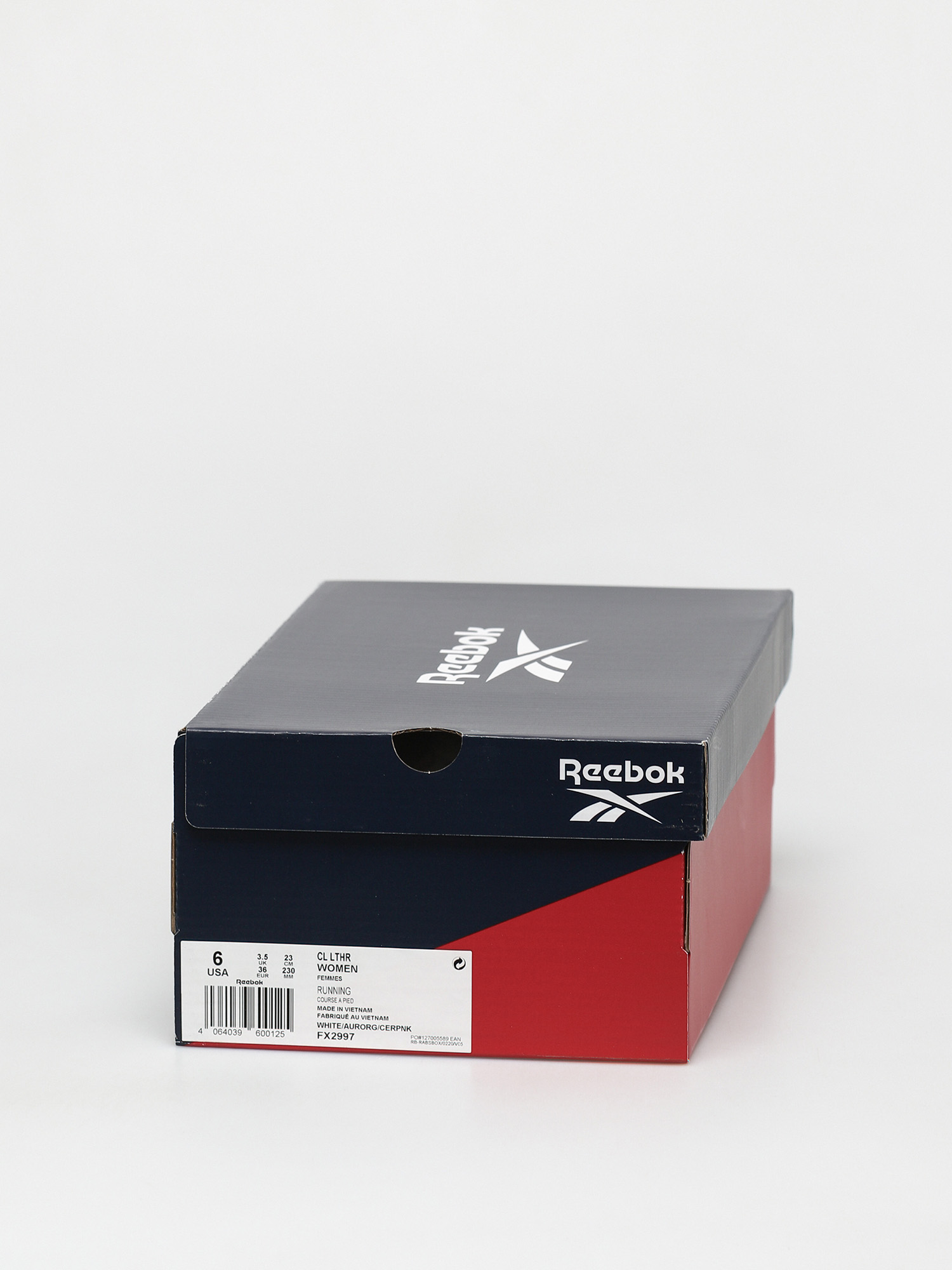 Boty Reebok Cl Lthr Wmn (white/aurorg/cerpnk)