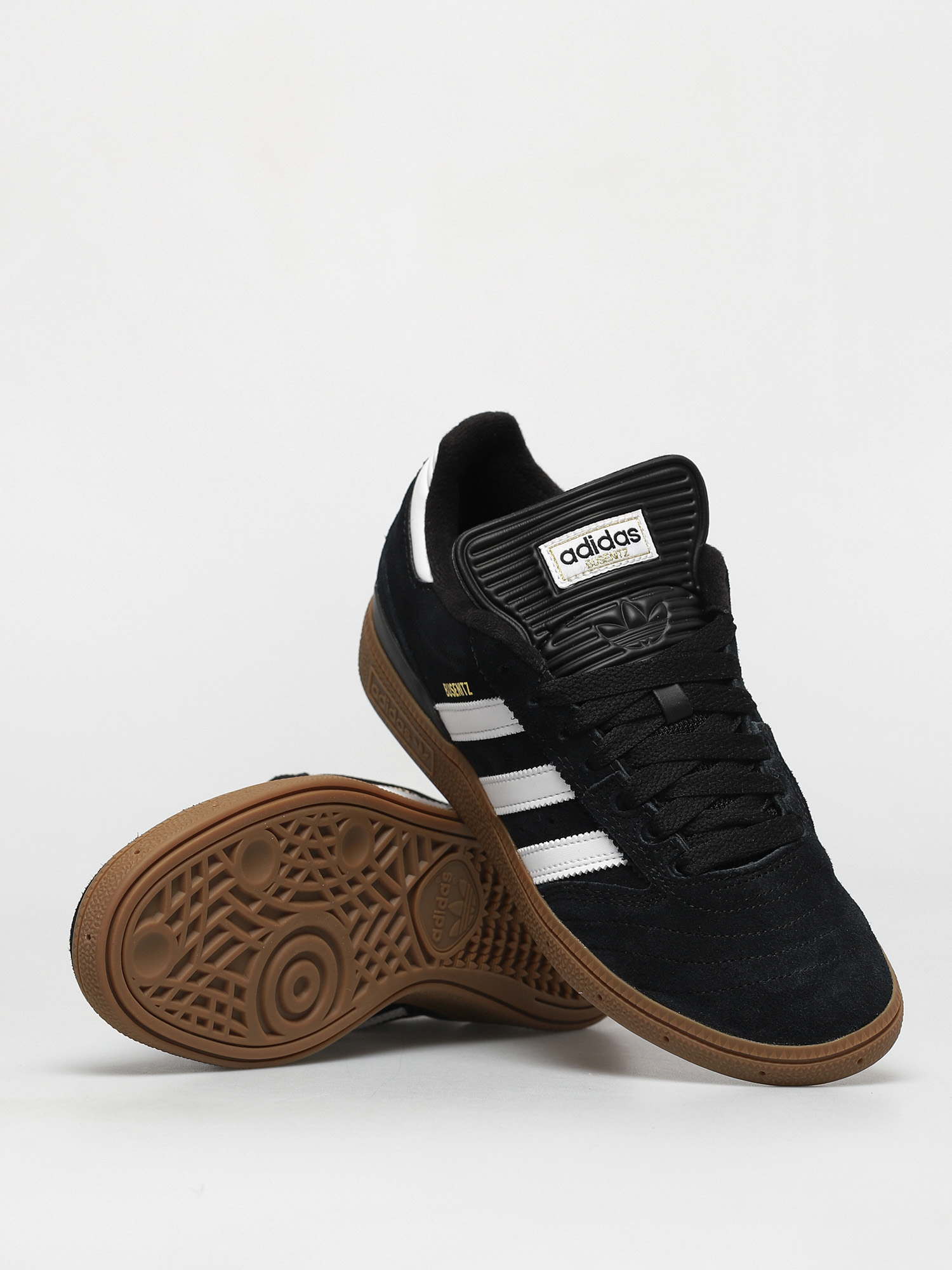 Boty adidas Busenitz (black1/runwht/metgol)