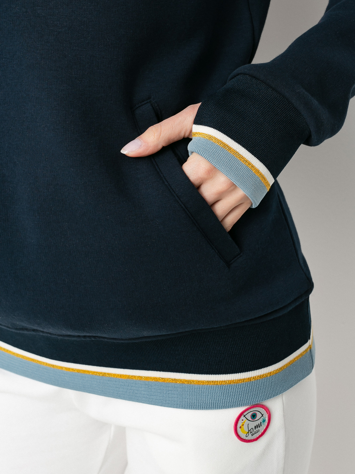 Mikina s kapucí Femi Stories Nemos HD Wmn (dstb)