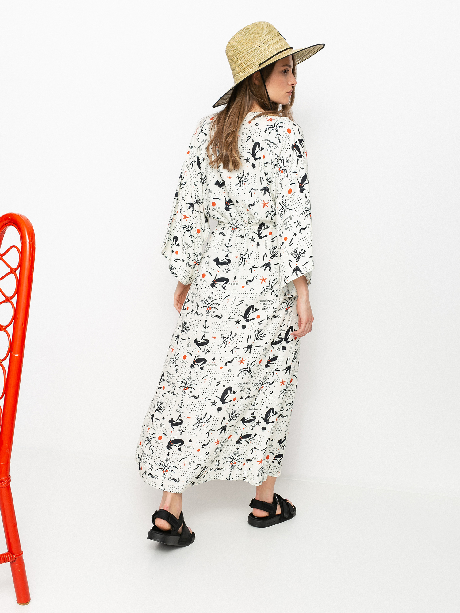 Šaty Kimono Femi Stories Colar Wmn (sol)