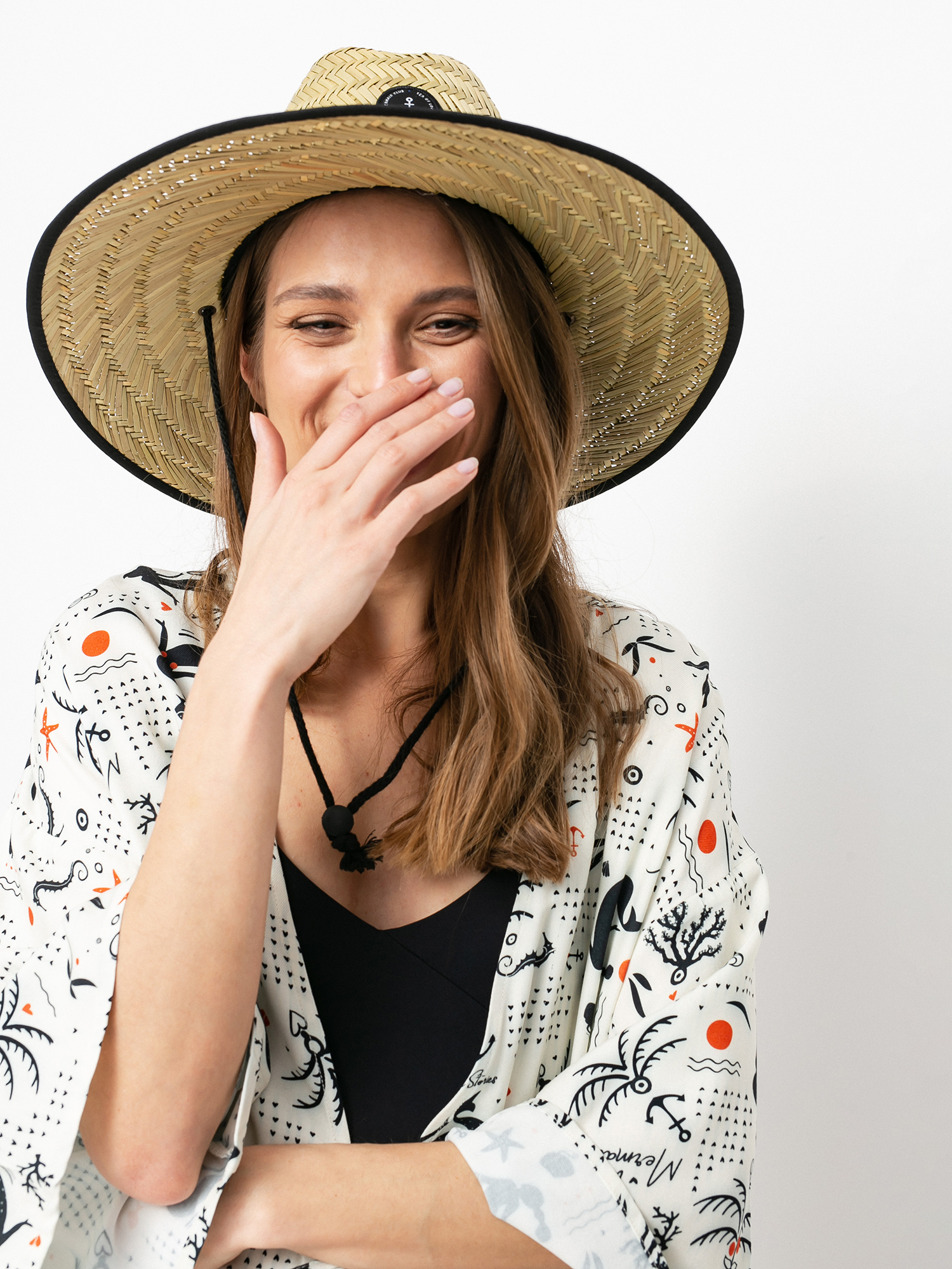 Šaty Kimono Femi Stories Colar Wmn (sol)